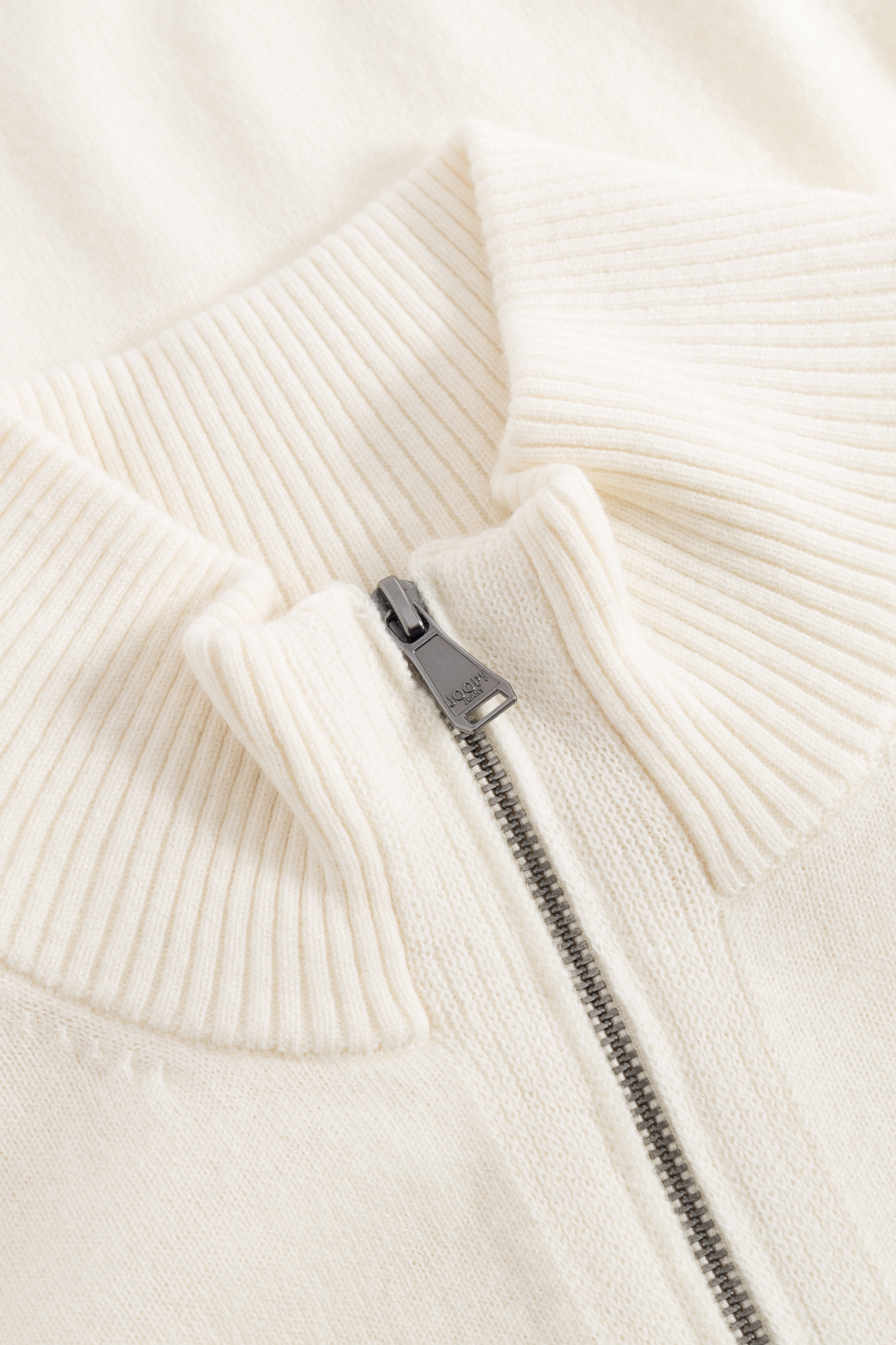 Joop Jeans Strickpullover »Lauriono« mit Reissverschluss