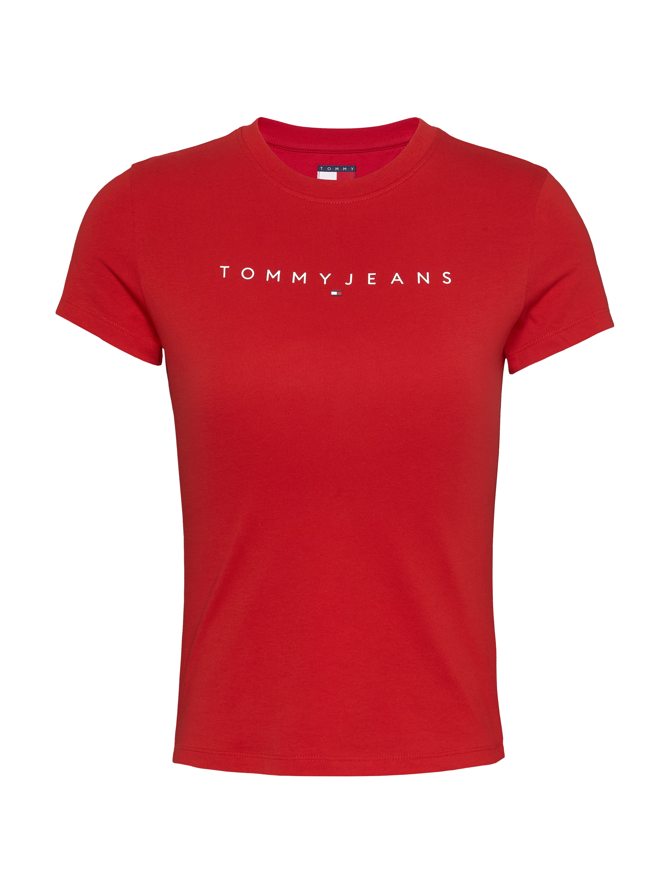 Tommy Jeans Curve T-Shirt »TJW SLIM LINEAR TEE EXT«, in Grosse Grössen