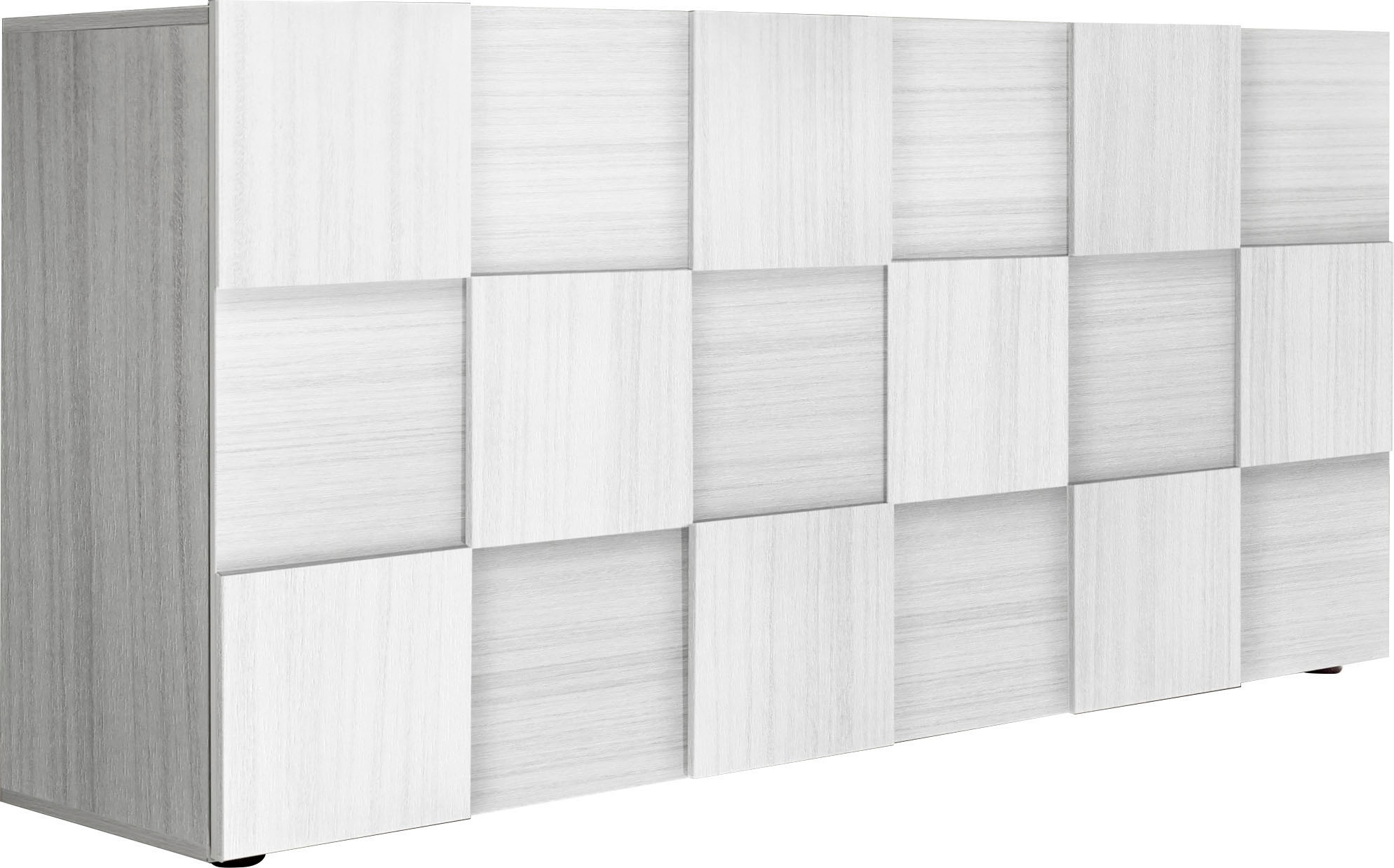 Image of Home affaire Sideboard "Dama Breite 181, Kommode 3 Türen, Anrichte" Front in 3D-Optik, viel Stauraum, verschiedene Farben