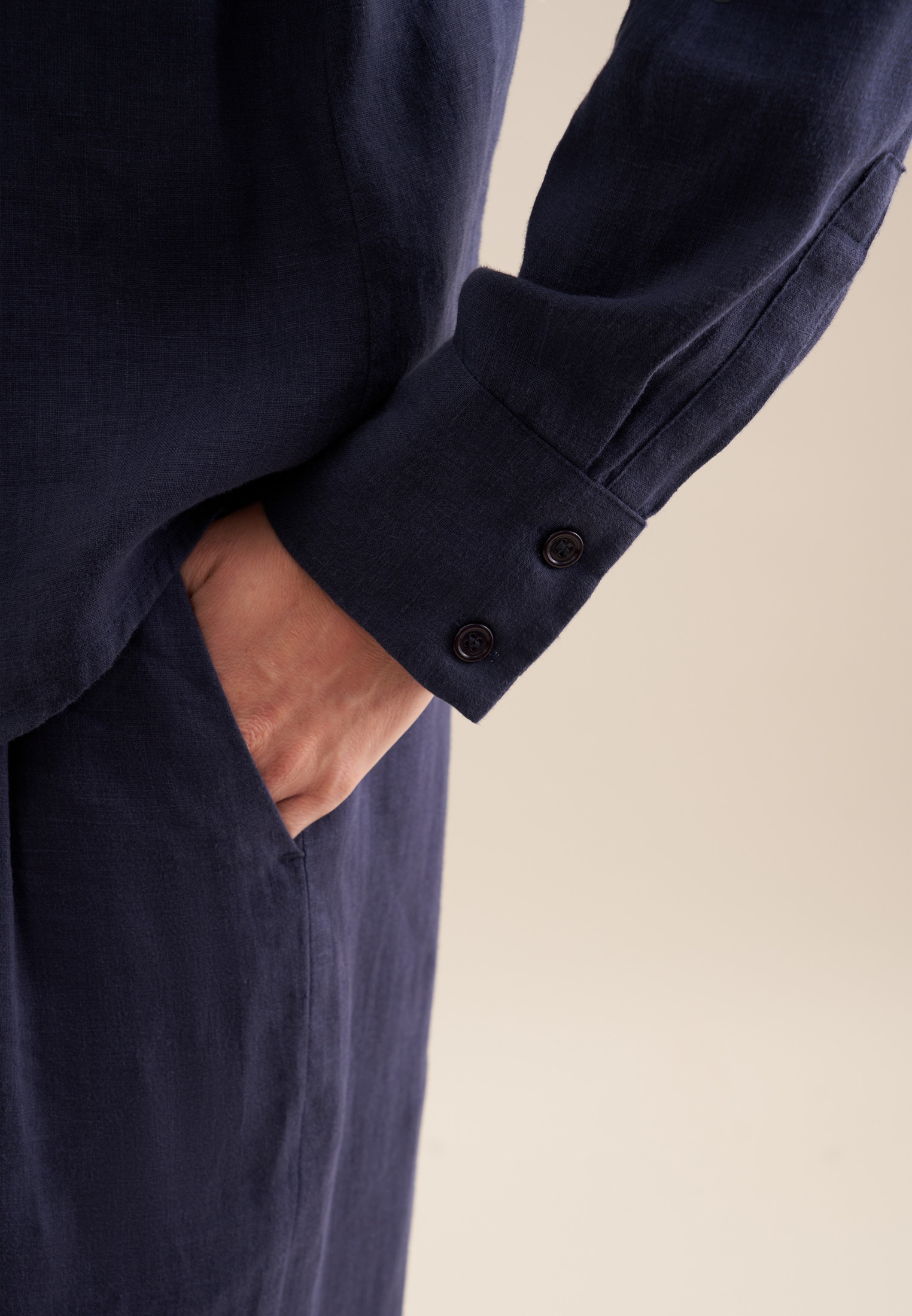 seidensticker Hemdbluse »Schwarze Rose« Langarm Kragen Uni