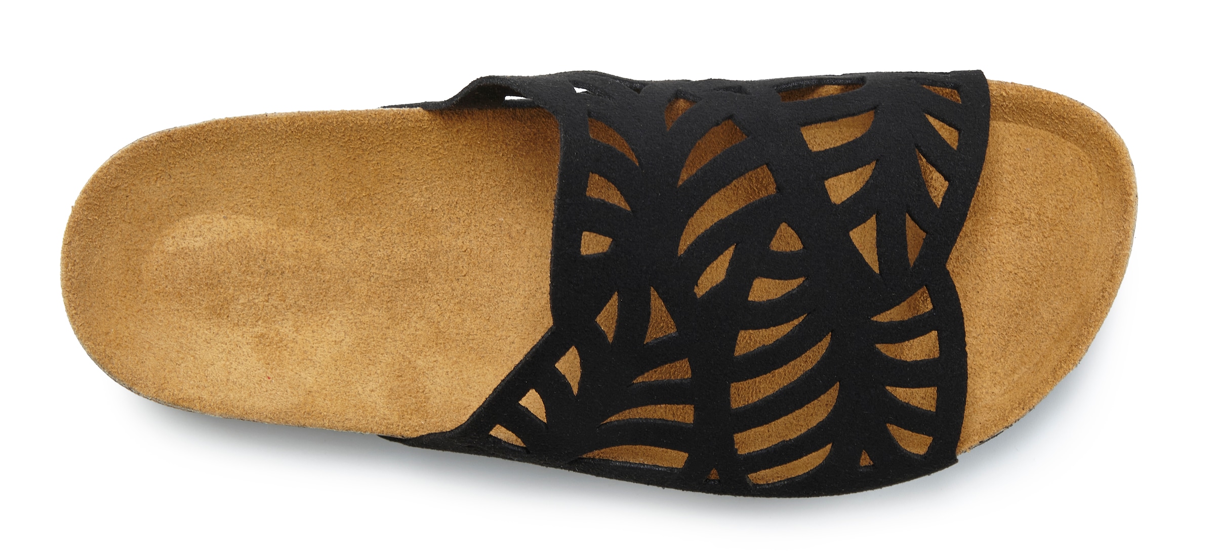 Vivance Pantolette »Mule, offener Schuh, Sandale, Sandalette, Sommerschuh,«  NEU mit Korkfussbett und Lederanteil