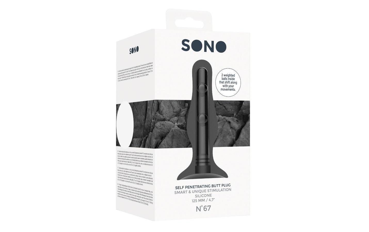 Sono Analvibrator »Plug No 67 Schwarz«, (1 tlg.)