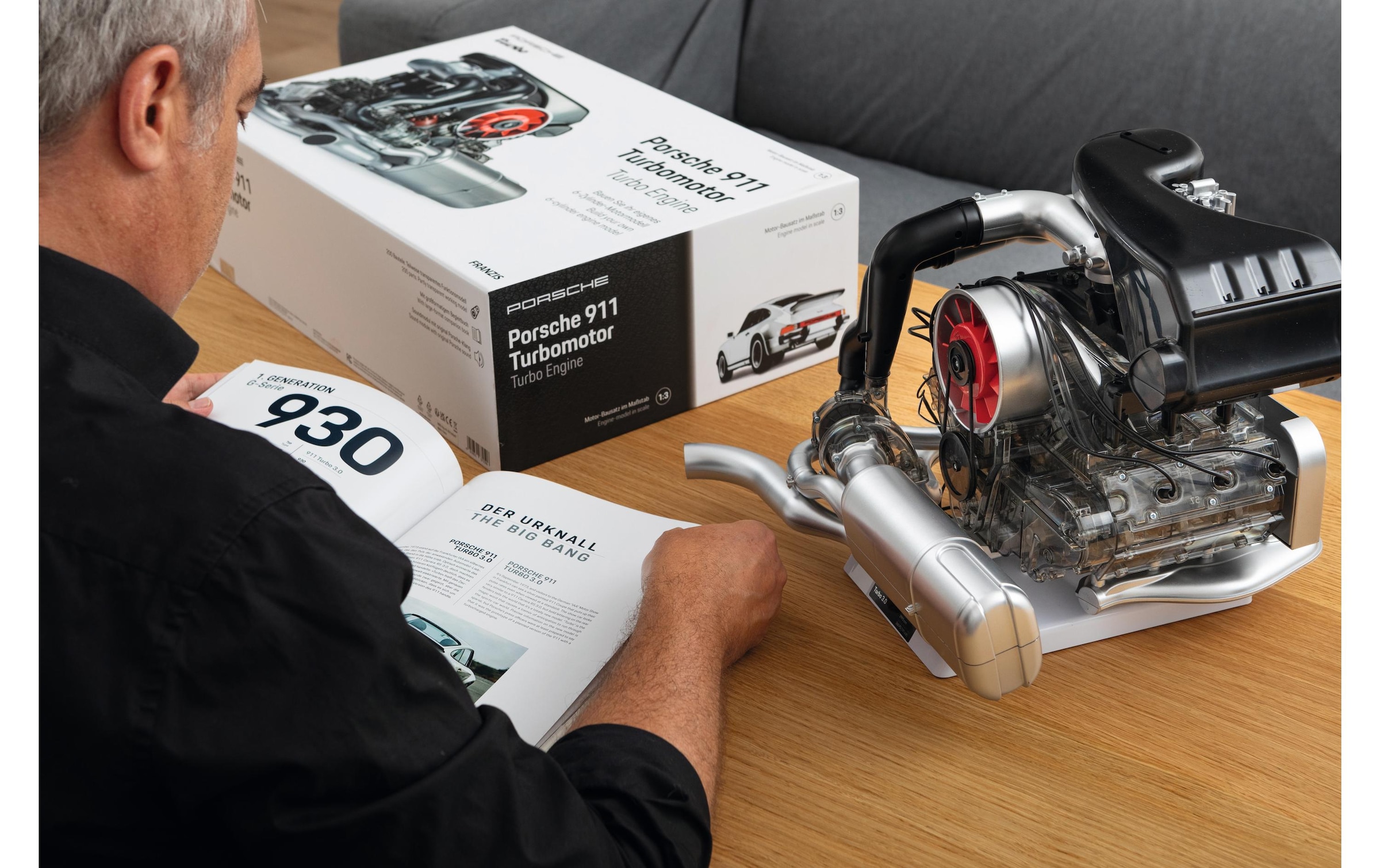Franzis Spielbausteine »Porsche 911 Turbomotor 0,04375 Deutsch/Englisch«
