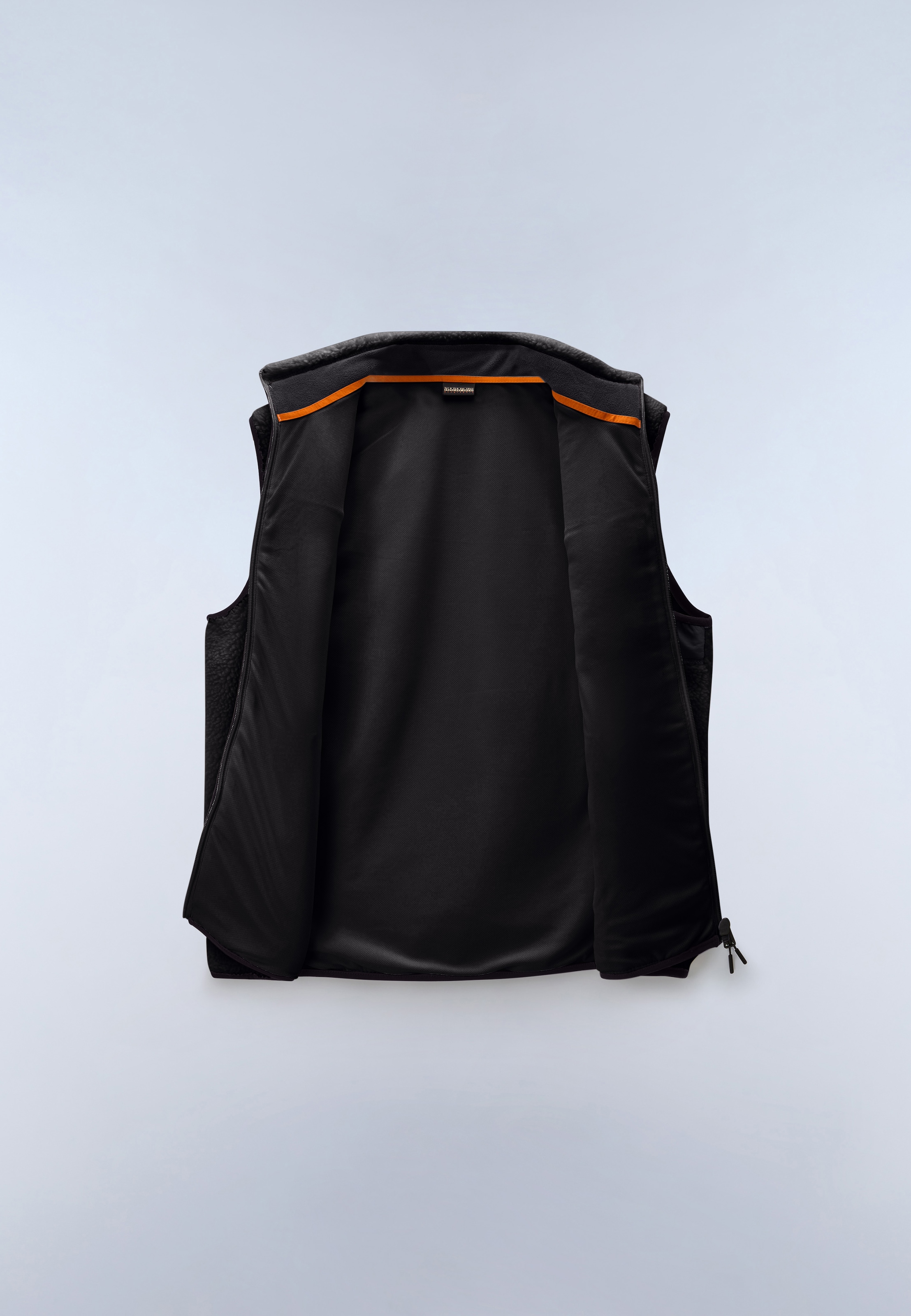 Napapijri Fleeceweste »YUPIK V 2 BLACK BEAUTY« sportlicher Stil, aus Polyester, ärmelloses Design