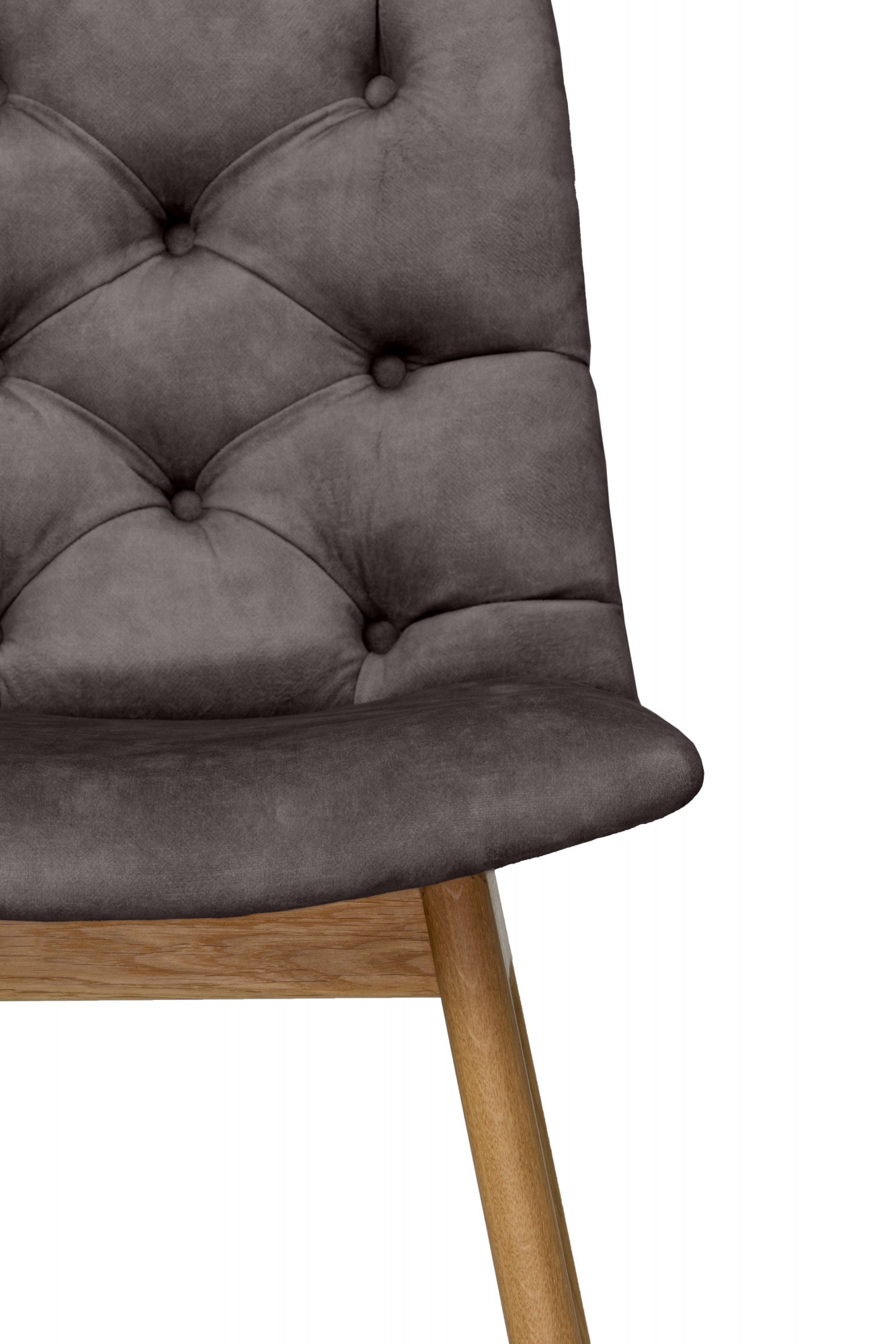 GOODproduct 4-Fussstuhl »Ramon« (Set) 2 Stk.mit Massivholzbeinen, verschiedene Stoffe und Farben