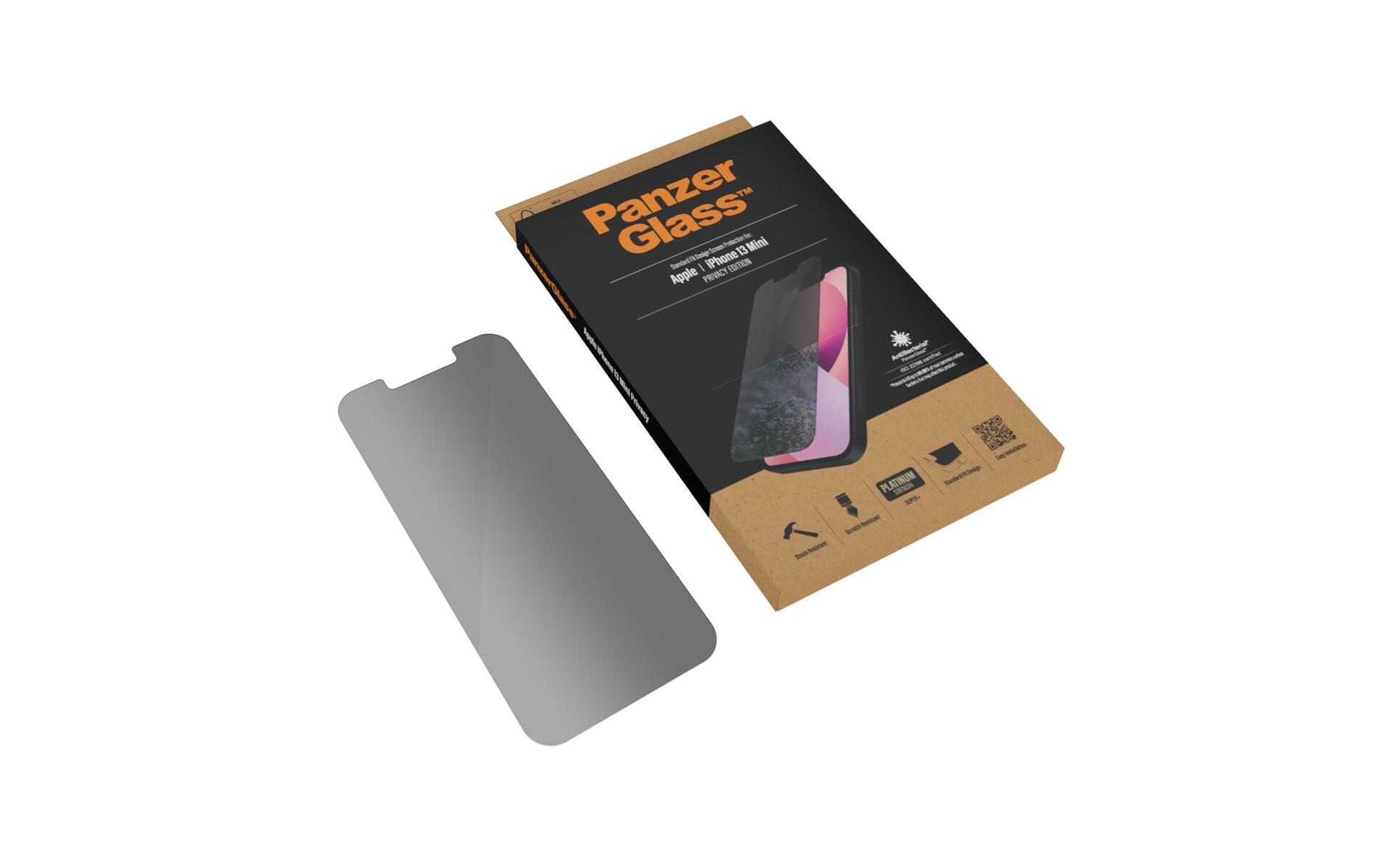 PanzerGlass Displayschutzglas »Displayschutz Standard« für iPhone 13 mini Nicht 100% bis an den Rand deckend, Ohne Rahmen