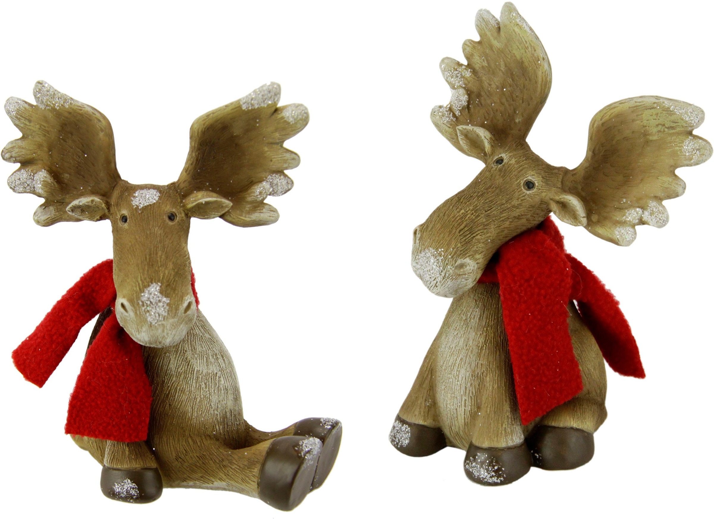 Image of I.GE.A. Tierfigur »Elch«, (Set, 2 St.), Polyresin bei Ackermann Versand Schweiz