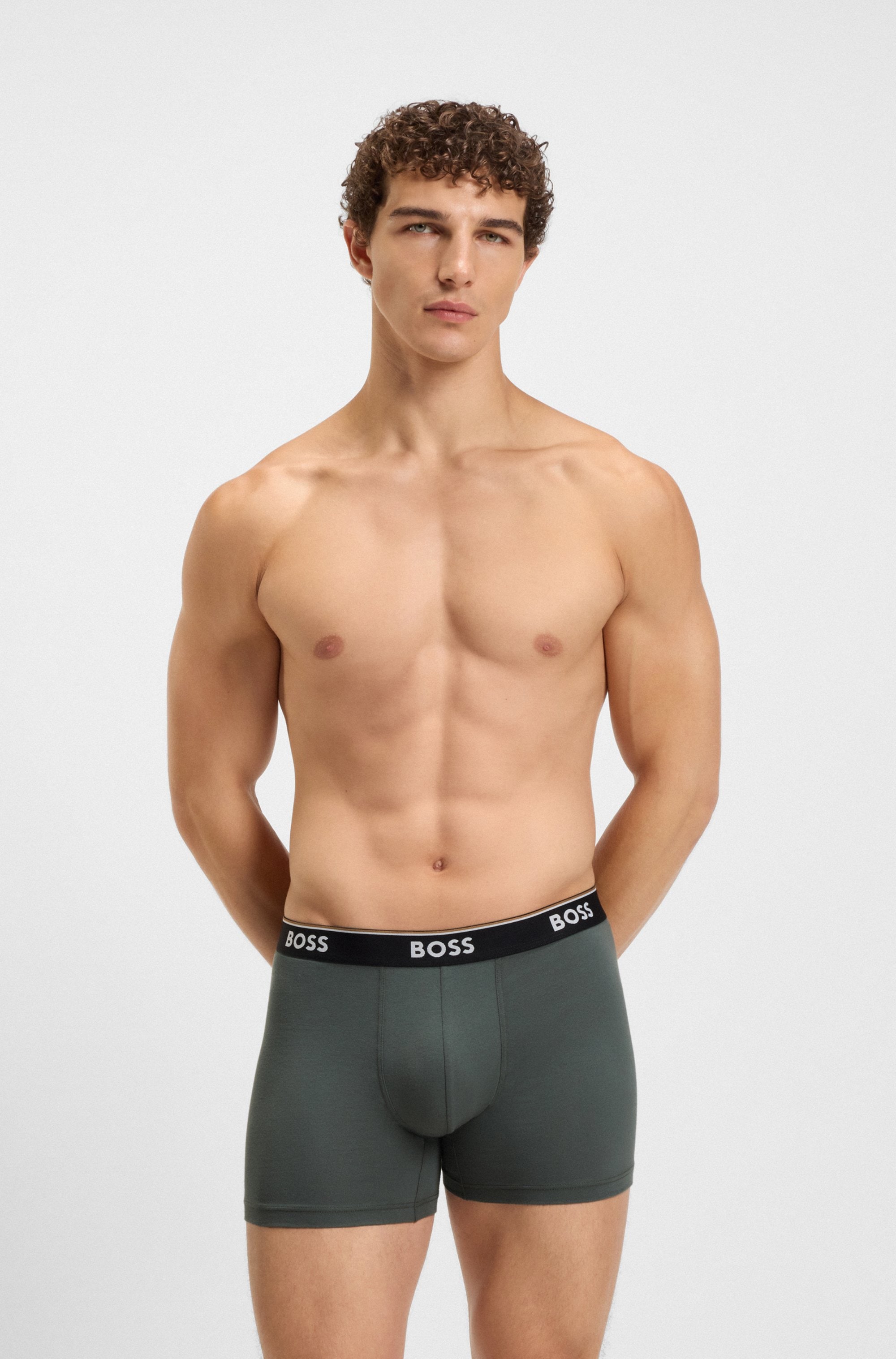 BOSS Boxershorts »BoxerBr 3P Power« 3 Stk.