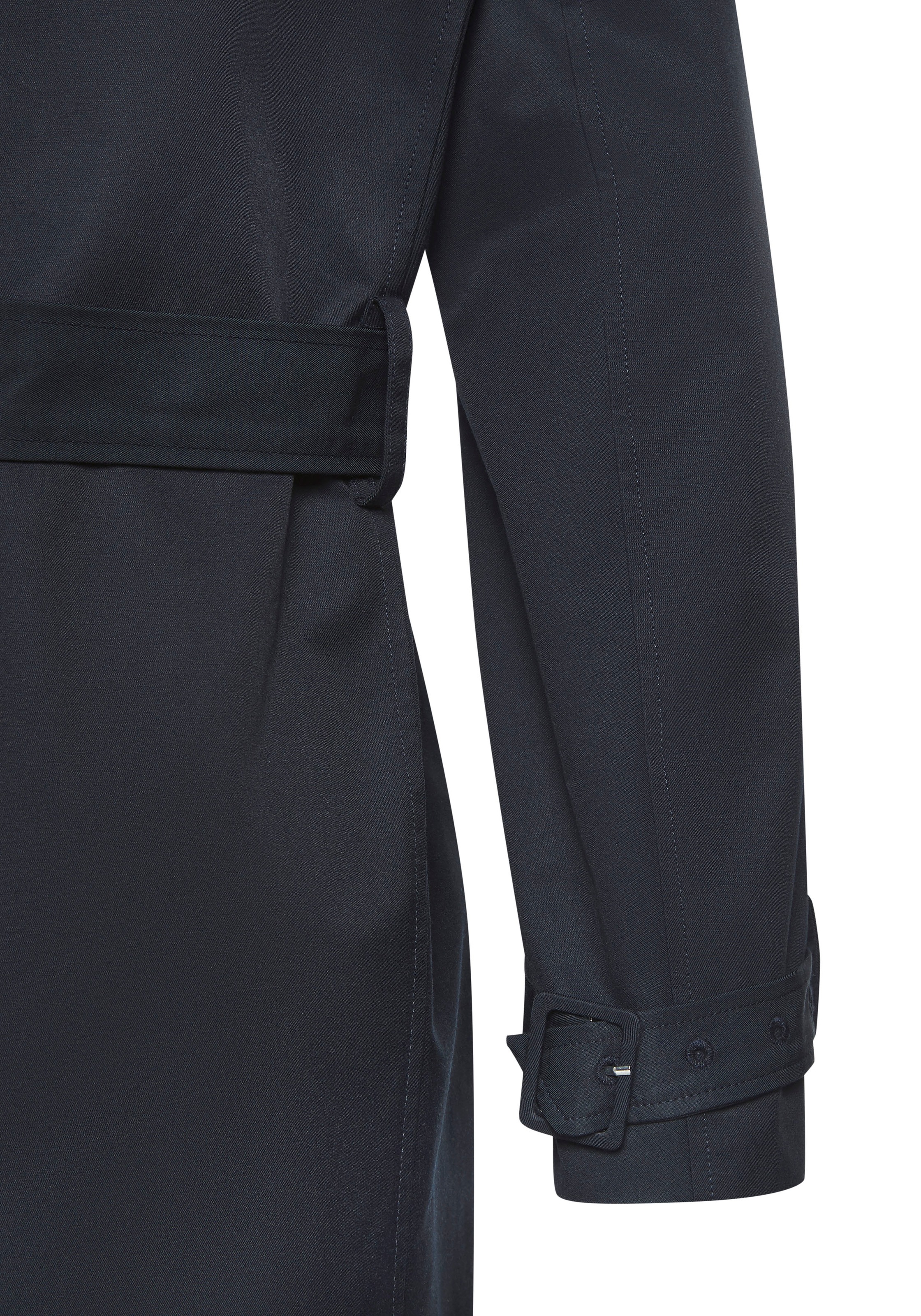 LASCANA Trenchcoat, mit Passe, pflegeleichter Materialmix