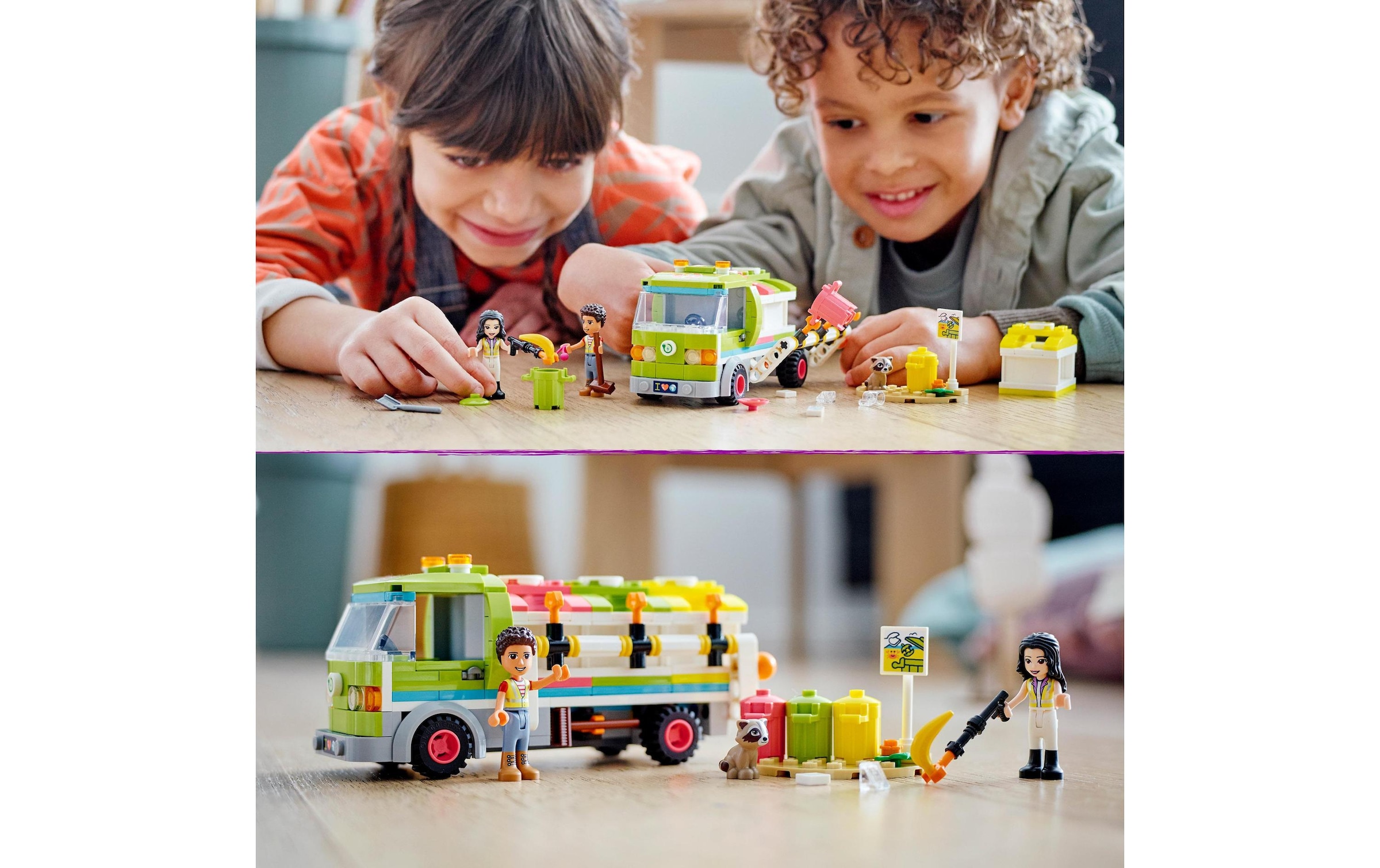 LEGO® Spielbausteine »Recycling-Auto 41712«