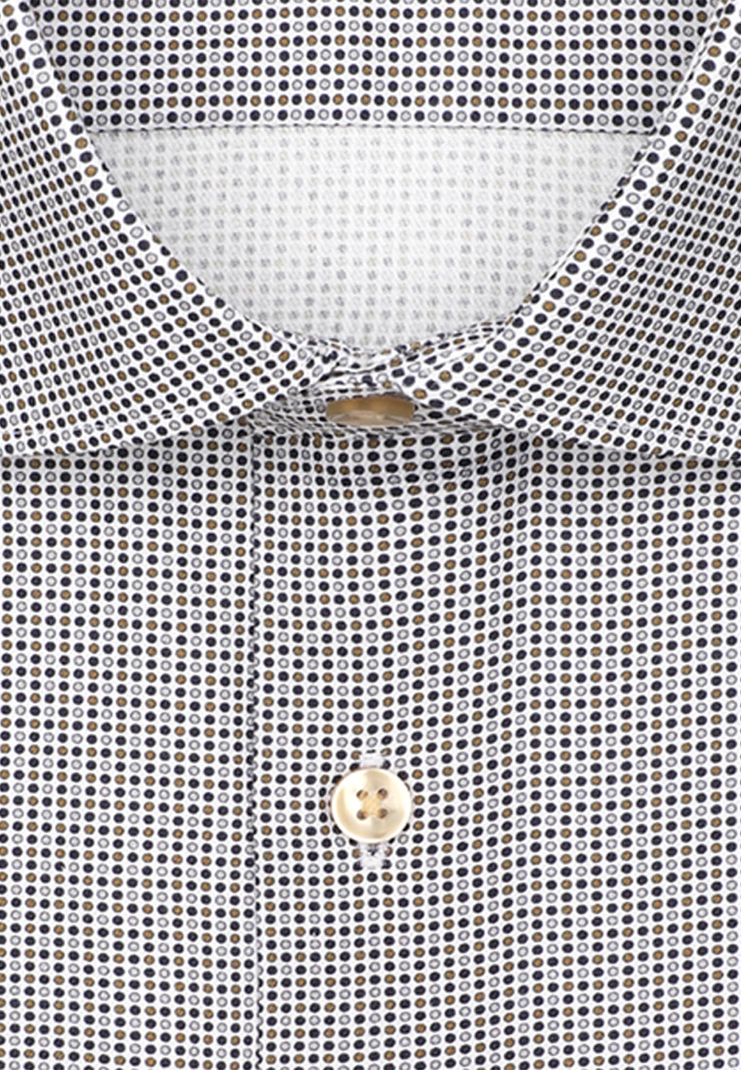 seidensticker Businesshemd »Schwarze Rose« Shaped 1/1 Kentkragen Druck