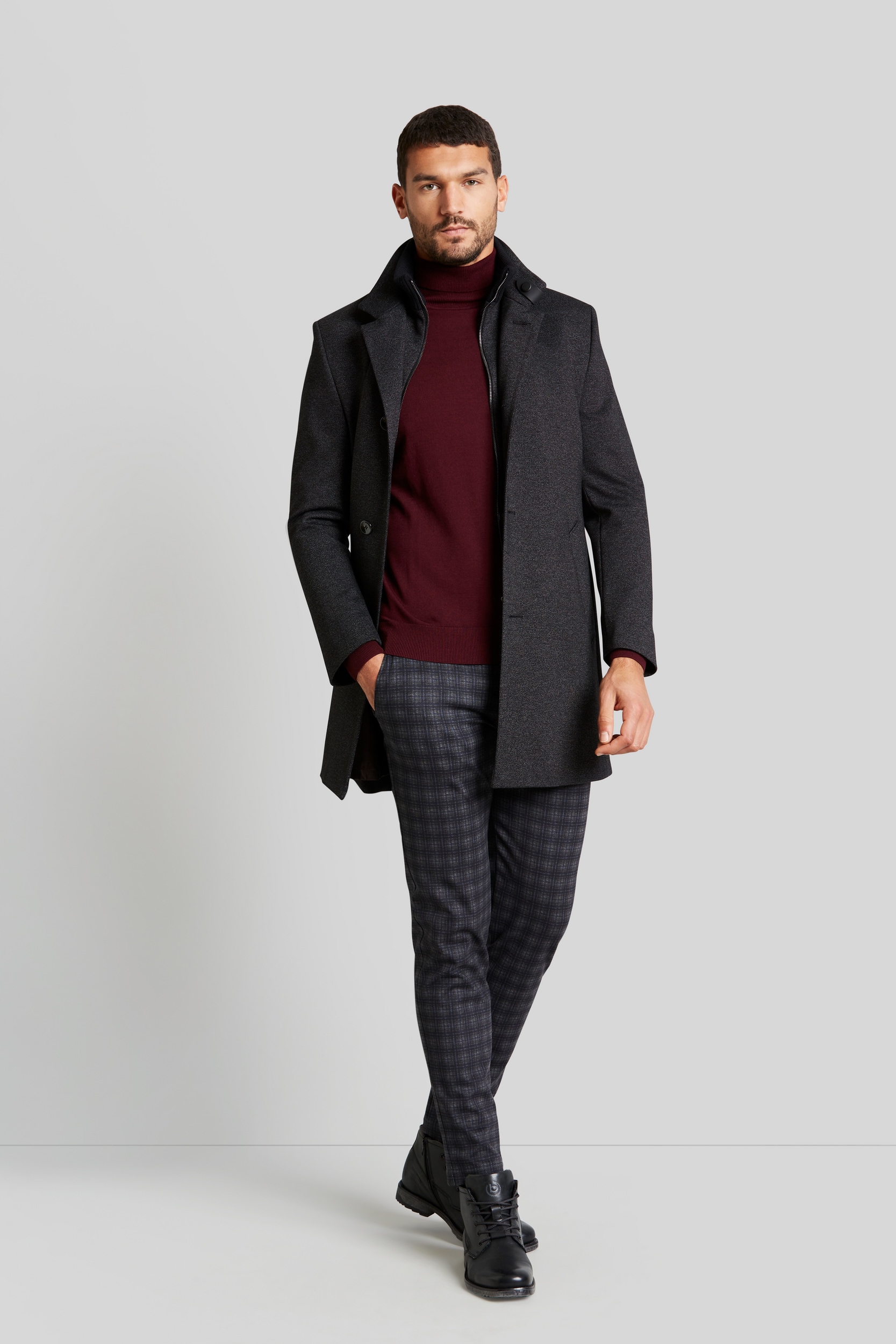 bugatti Manteau d'hiver im edlen Design