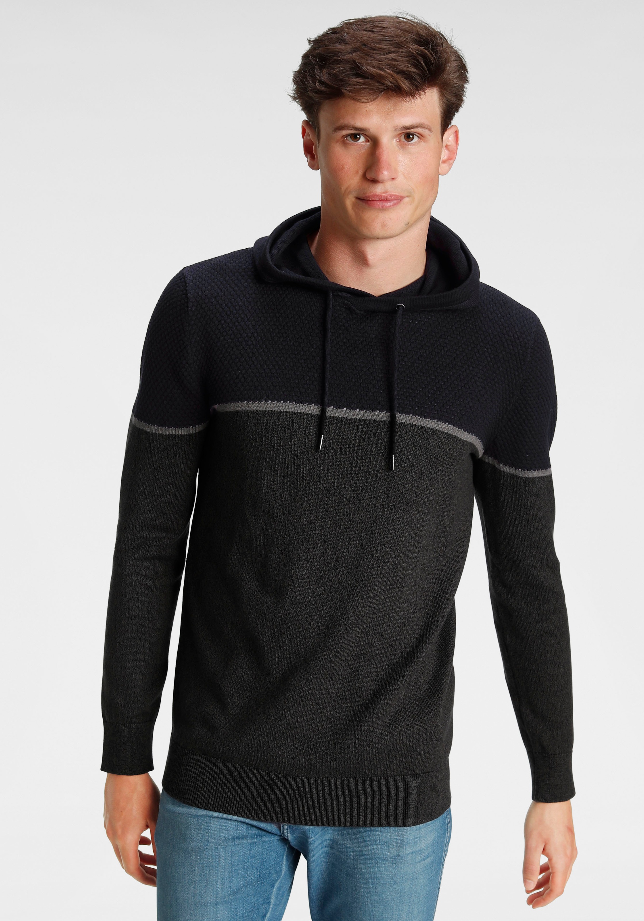 Image of H.I.S Kapuzenpullover, in melange Optik bei Ackermann Versand Schweiz