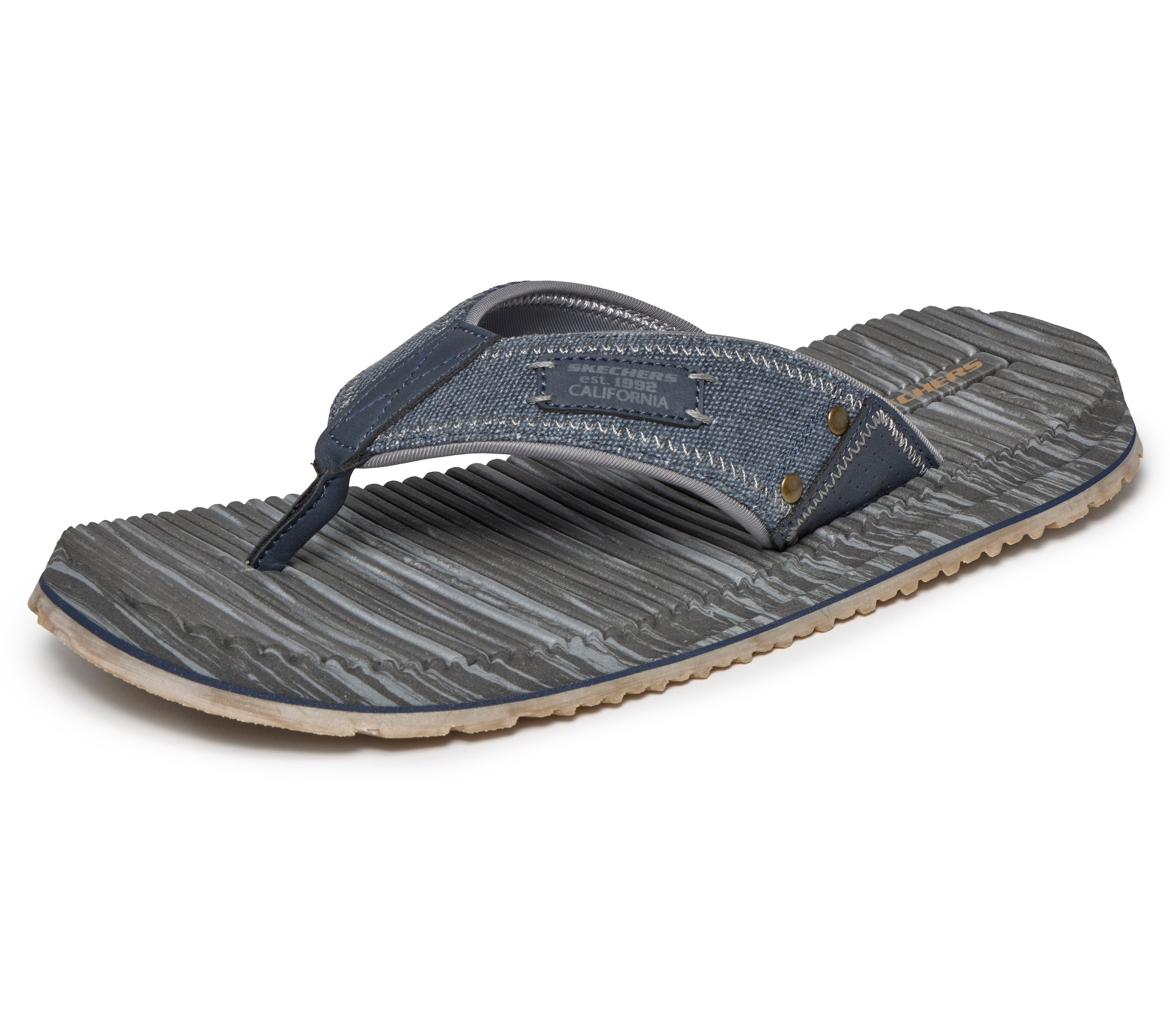 Image of Skechers Zehentrenner "QUILL" Sommerschuh, Strandschuh, Urlaubsschuh im Materialmix