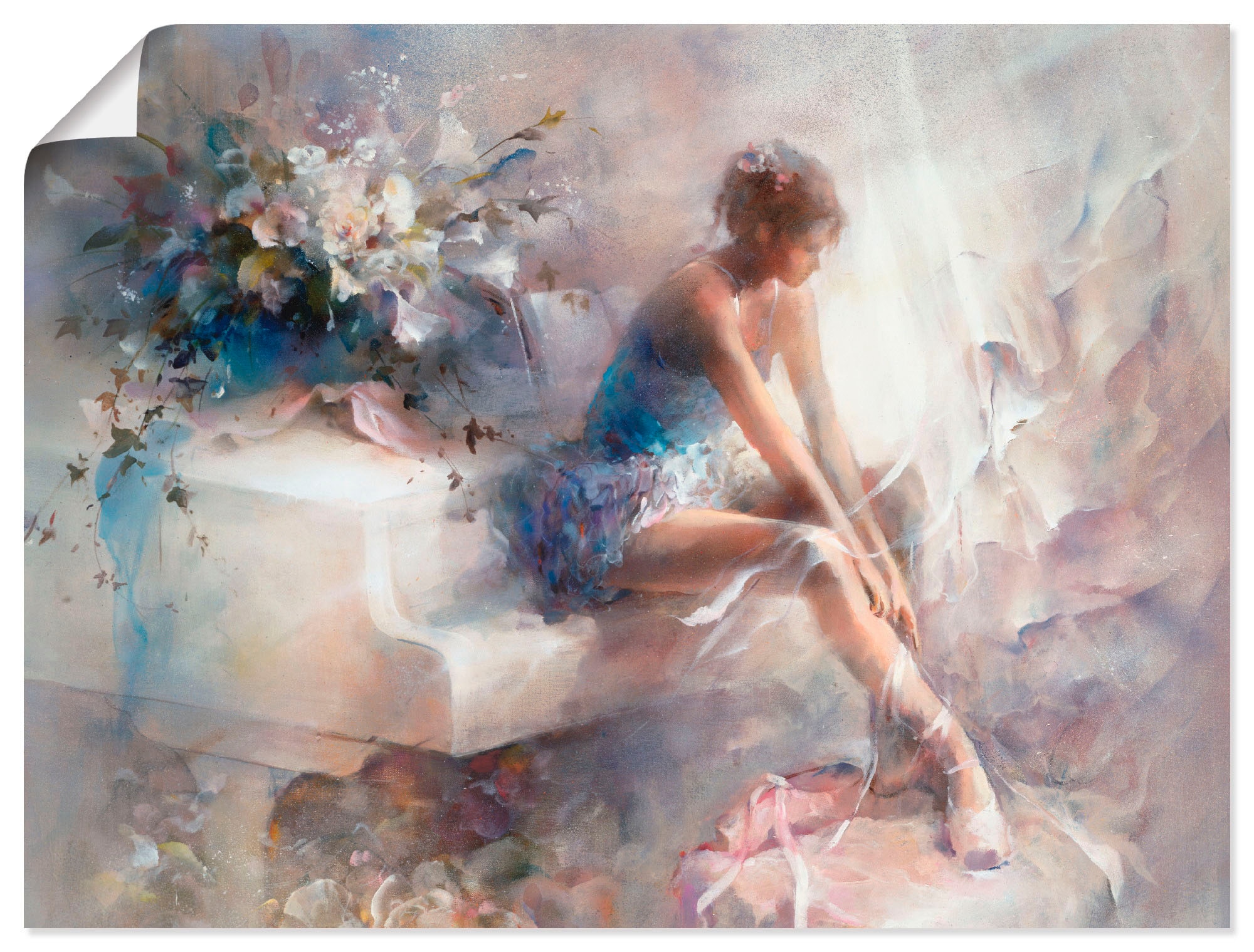 Image of Artland Wandbild »Melodien«, Sport, (1 St.), in vielen Grössen & Produktarten -Leinwandbild, Poster, Wandaufkleber / Wandtattoo auch für Badezimmer geeignet bei Ackermann Versand Schweiz