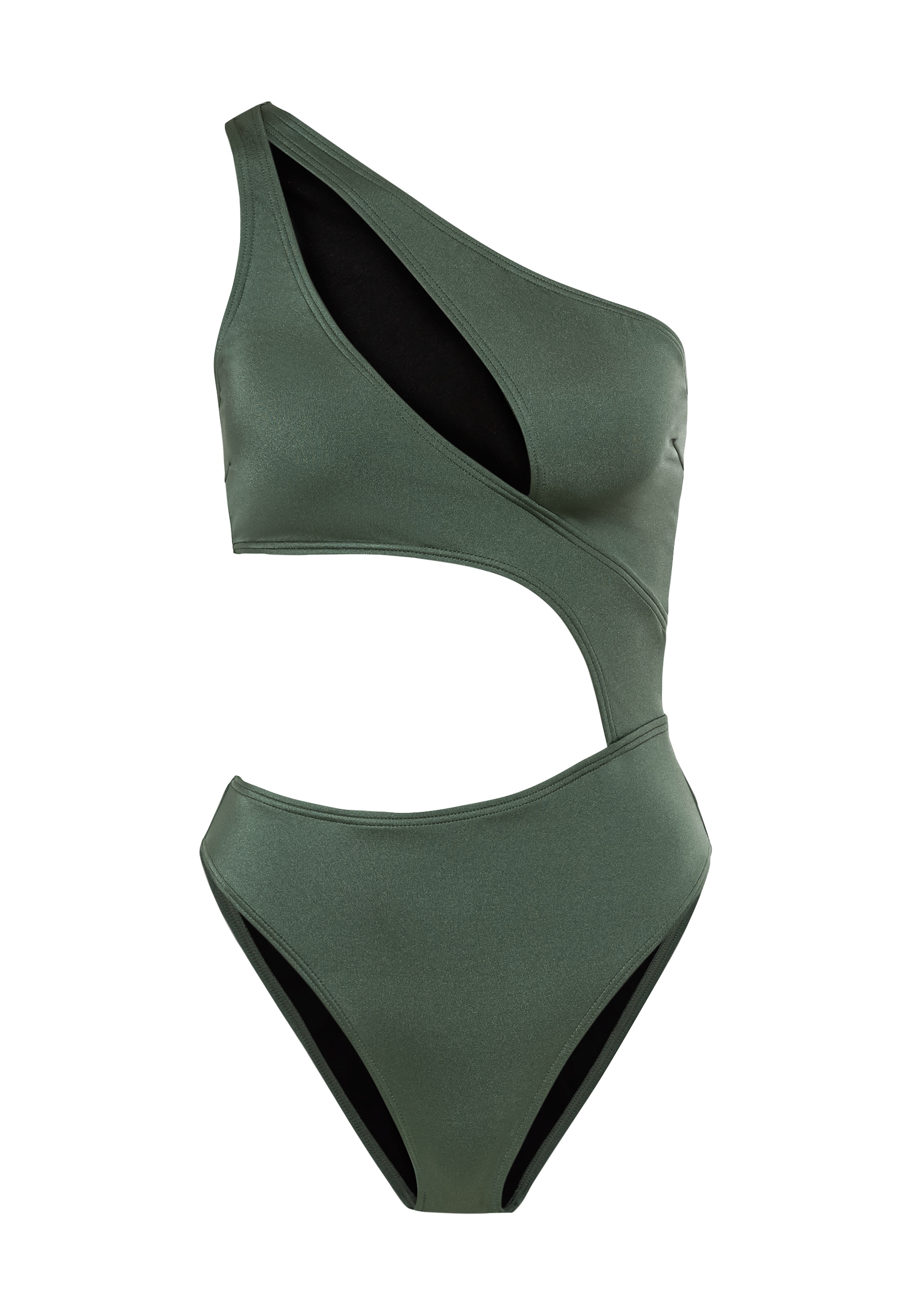 LSCN by LASCANA Monokini »Nele«, mit glänzender Beschichtung