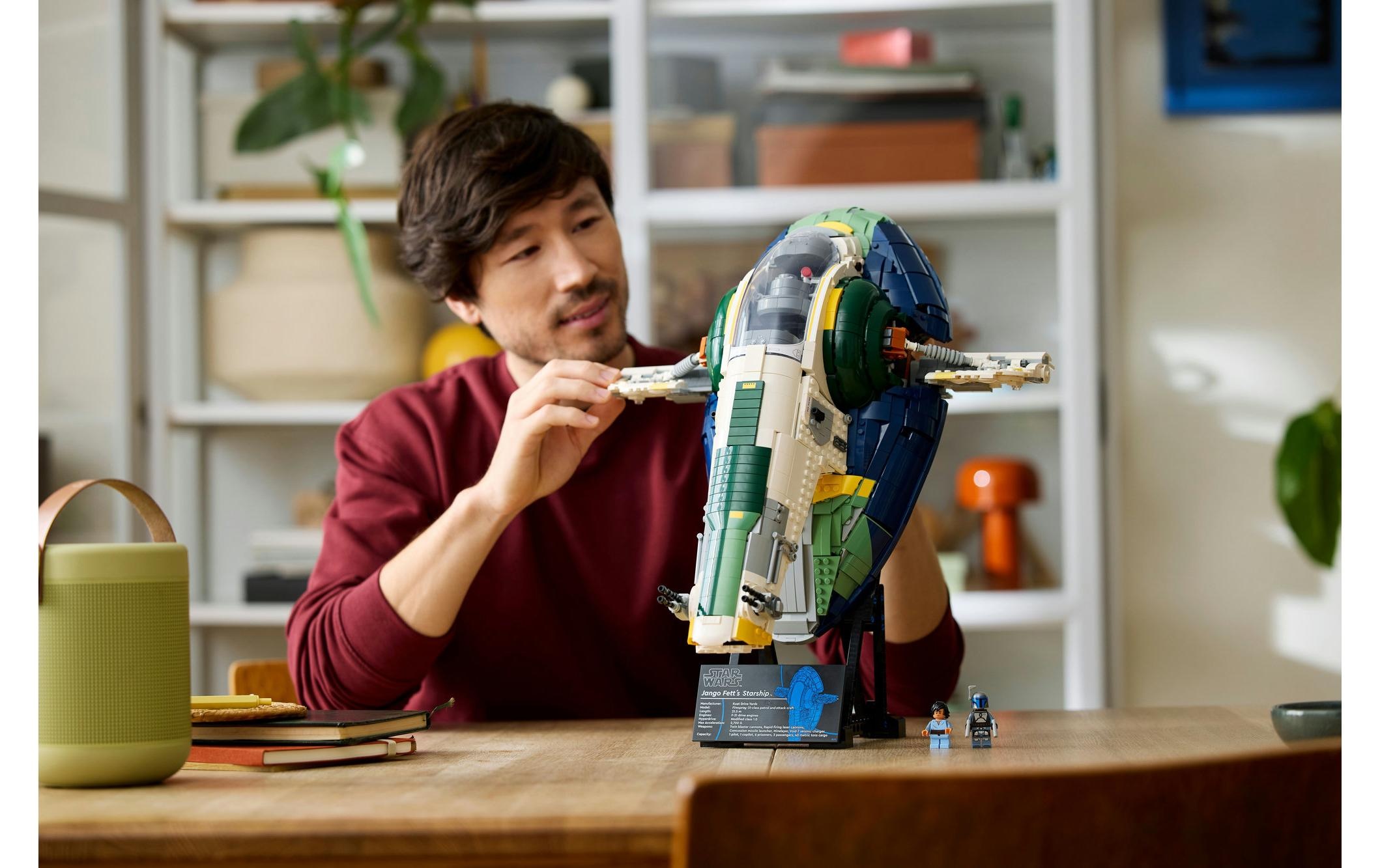 LEGO® Spielbausteine »Star Wars Jango Fetts Sternenschiff 75409«
