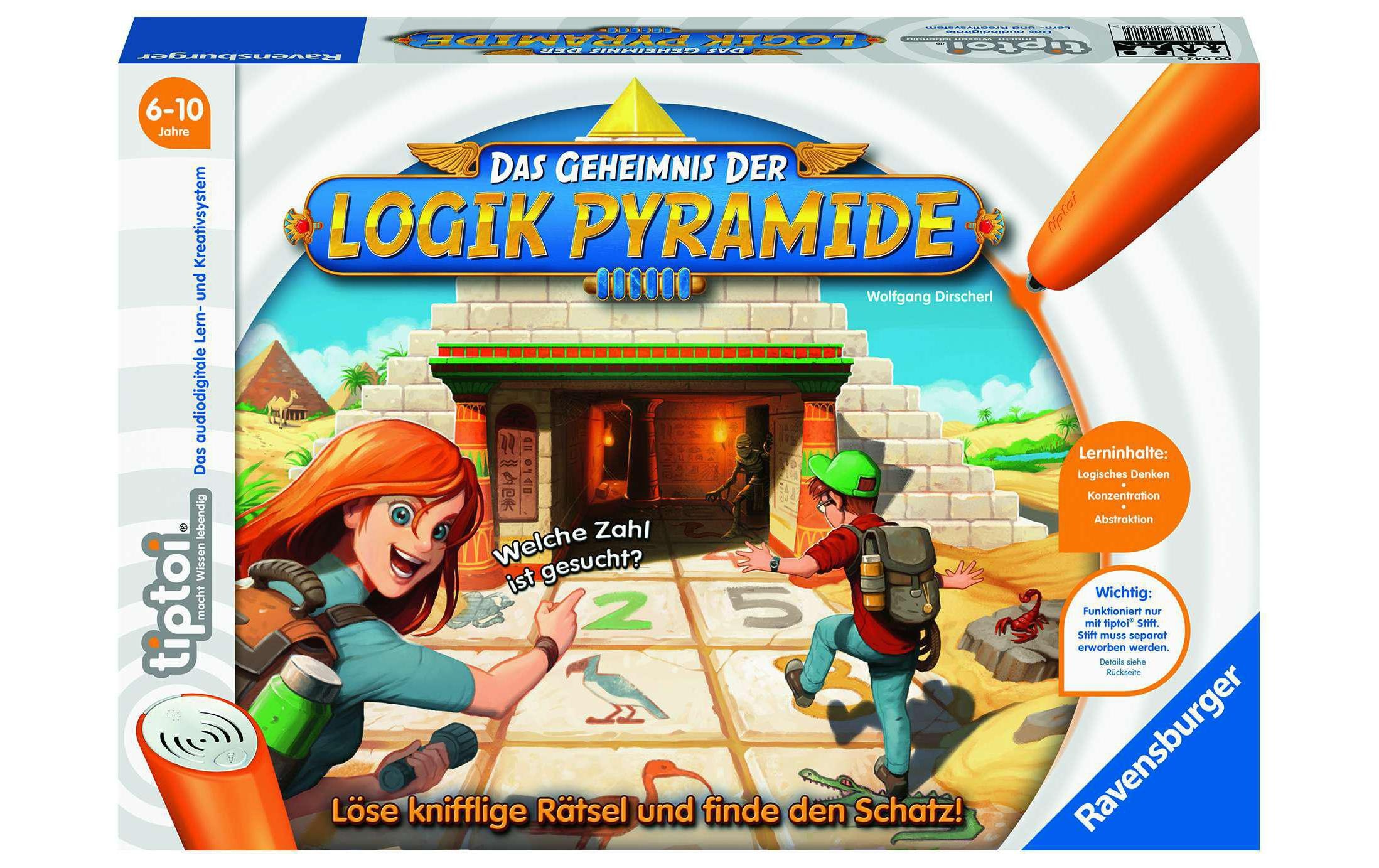 Image of Ravensburger Spiel »tiptoi Spiel Das Geheimnis der Logik-Pyramide« bei Ackermann Versand Schweiz