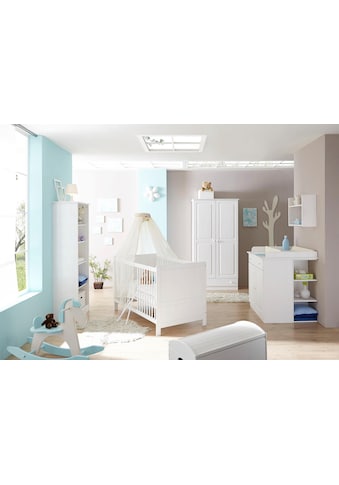 Ticaa Babyzimmer-Komplettset »Moritz«, (Set, 5 St., Bett + Wickelkommode + Schrank +... kaufen