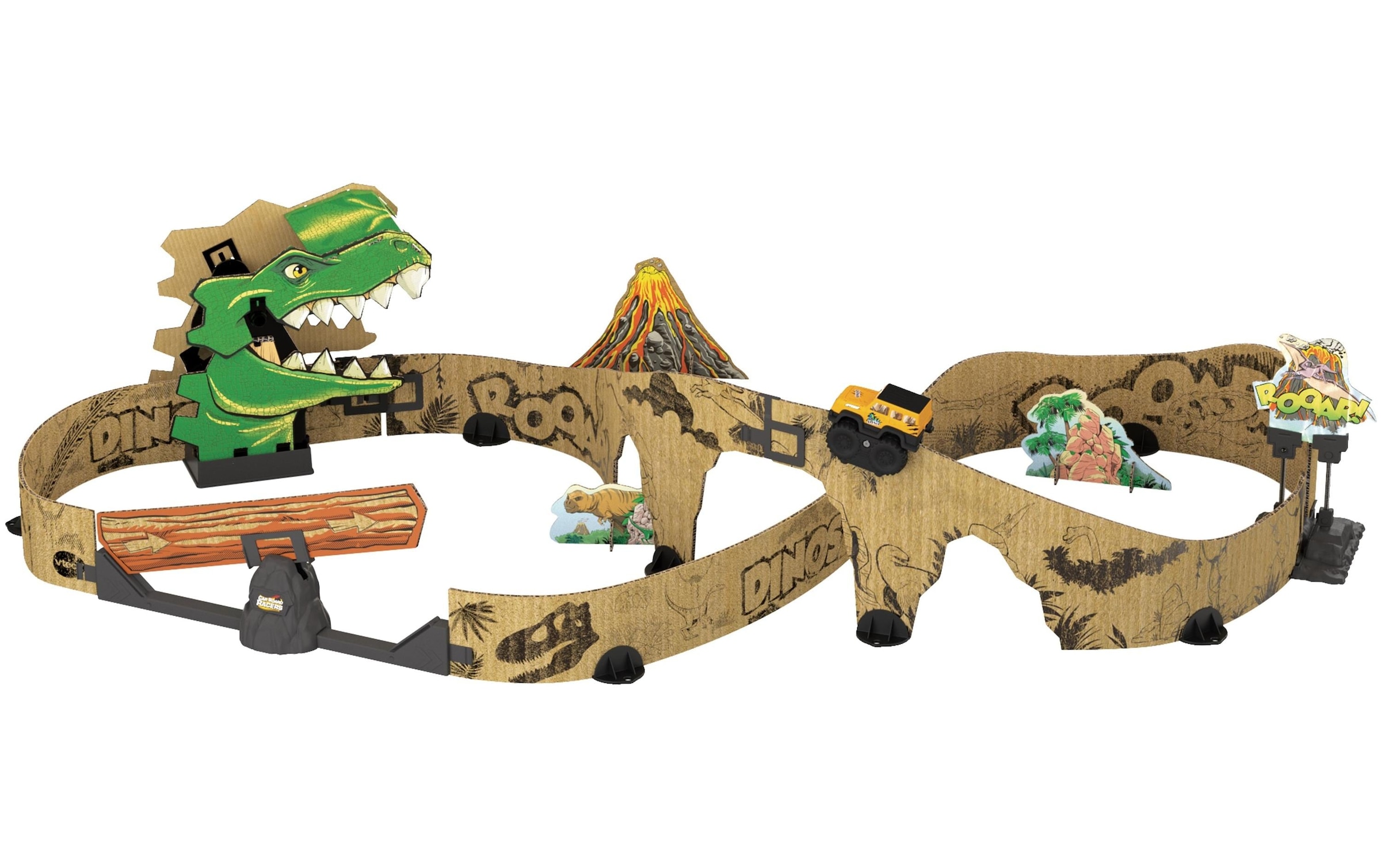 Lernspielzeug »Car-Board Racers – Dino-Adventure Set«