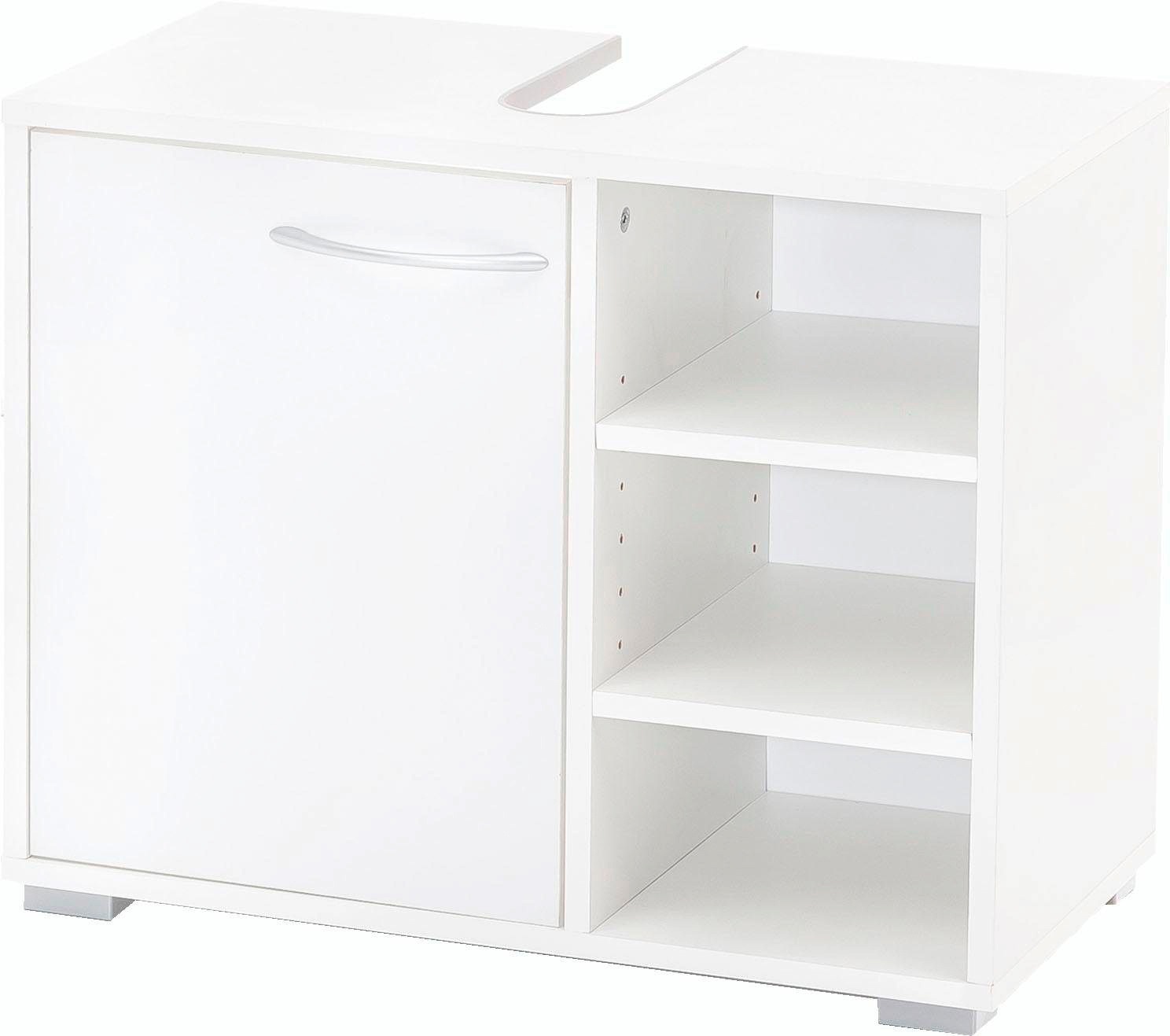 Image of Wilmes Waschbeckenunterschrank »Wiek«, Badmöbel aus Holzwerkstoff, mit Regal bei Ackermann Versand Schweiz