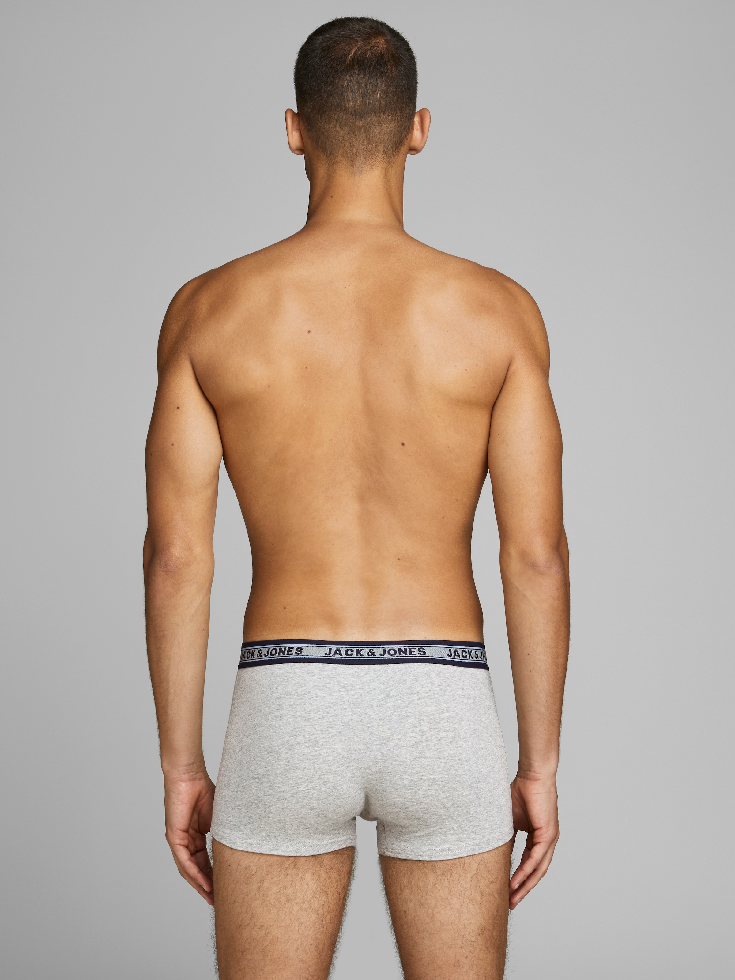 Jack & Jones Trunk »JACOLIVER TRUNKS 5 PACK NOOS« Packung, 5 Stk. Baumwollmischung, elastisches Bündchen