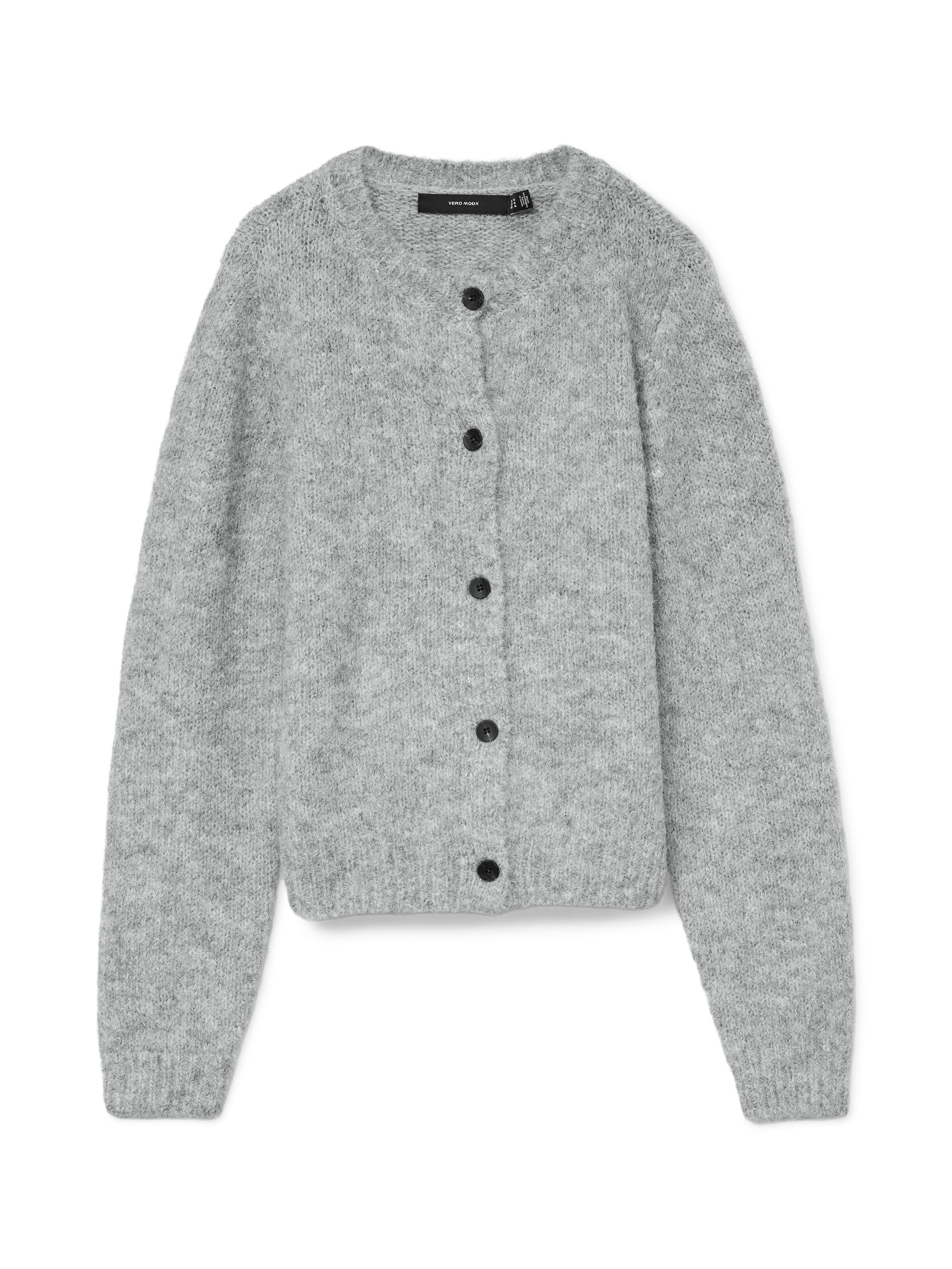 Vero Moda Strickjacke »VMNOVAH LS O-NECK BUTTON CARDI GA NOOS«