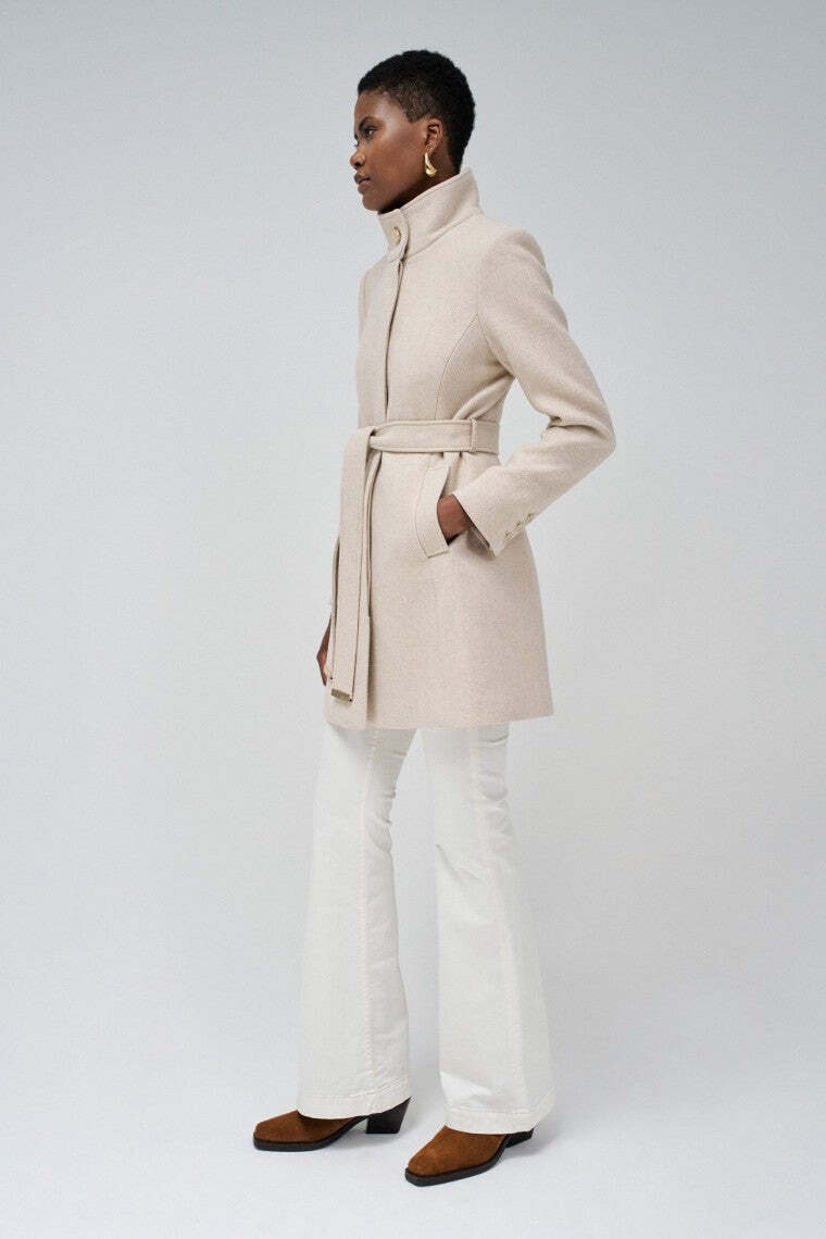 Salsa Walkjacke »Salsa Jeans Wollmantel The Reimagined Wool Coat«