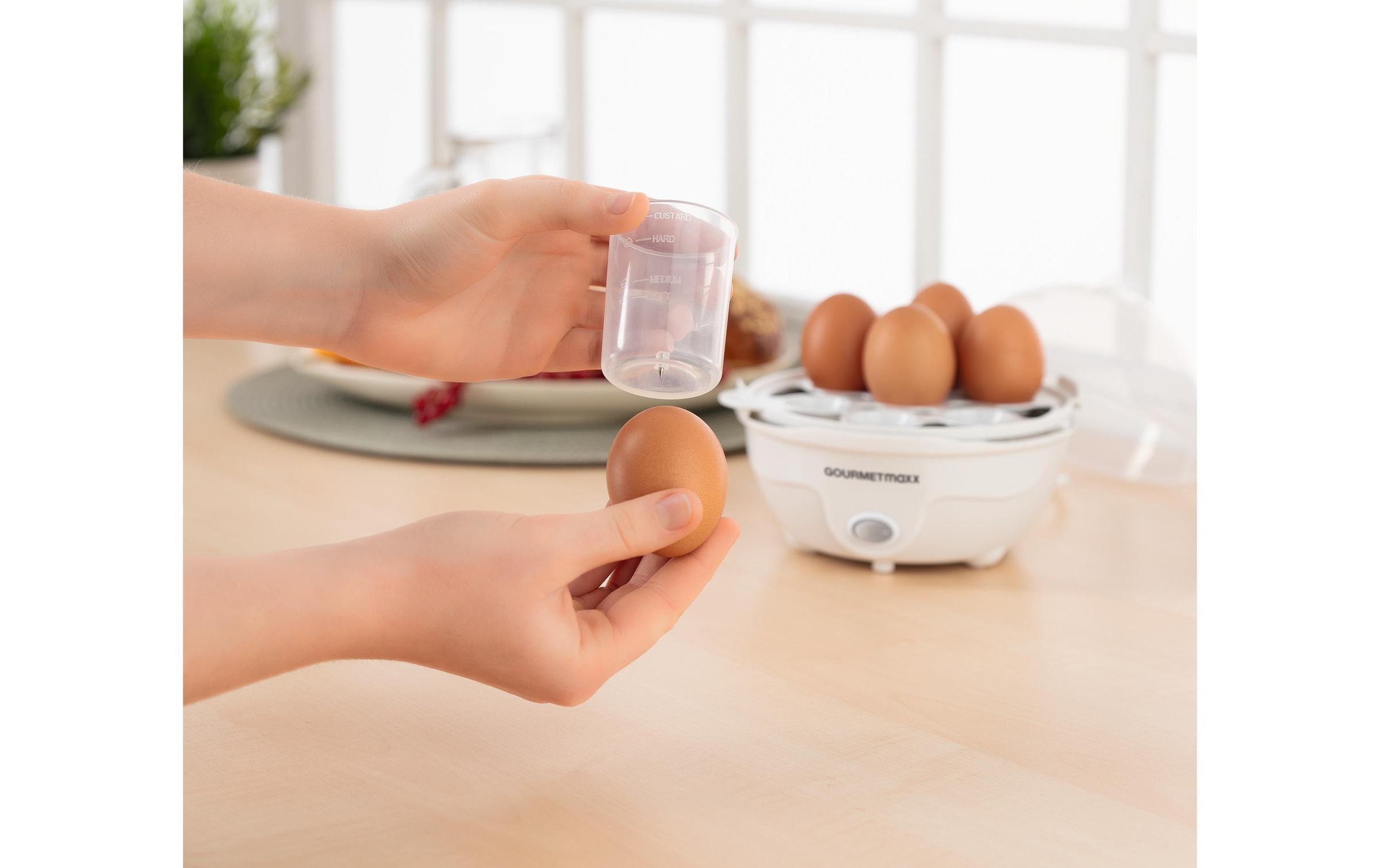GOURMETmaxx Eierkocher »GOURMETmaxx Eierkocher« für 7 Stk. Eier 350 W