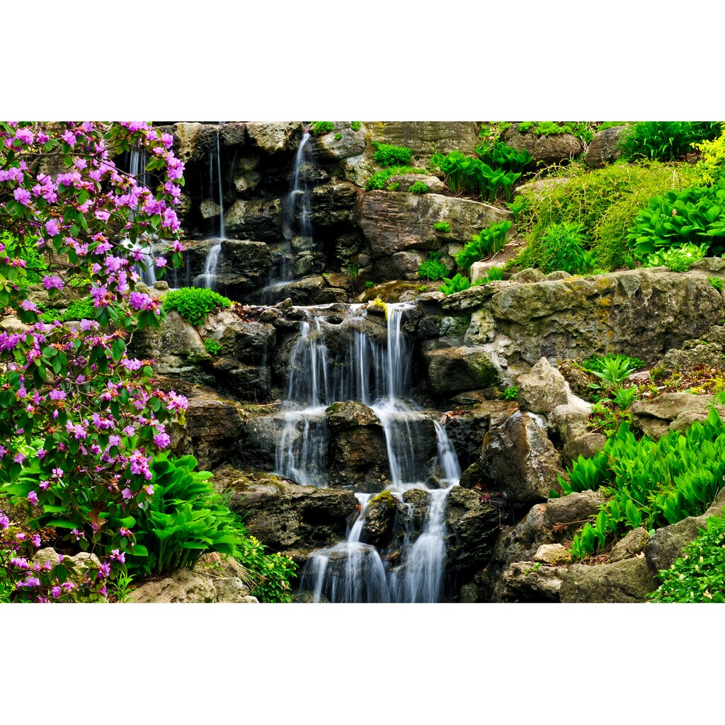 Papermoon Fototapete »Cascading Waterfall«