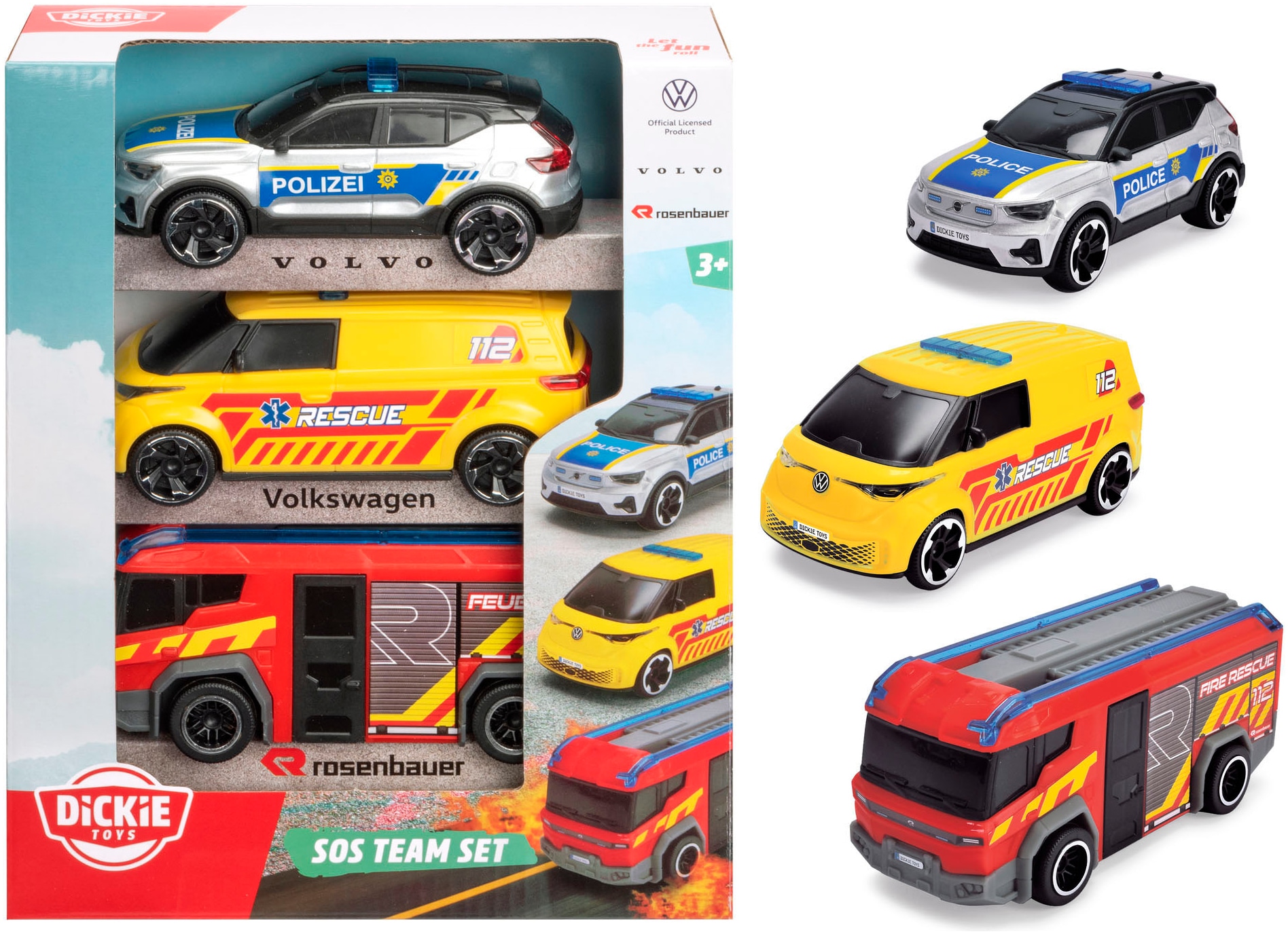 Dickie Toys Voiture-jouet »SOS Team«