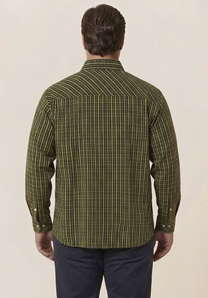 Man's World Plus Karohemd »im lässigen Freizeit-Look mit modernem Charakter« Komfortabel geschnitten und vielseitig kombinierbar
