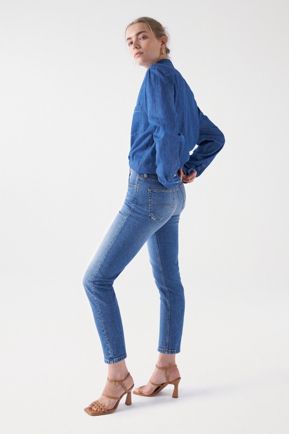 Salsa Slim-fit-Jeans »Salsa Jeans Jeans True Cropped Slim«