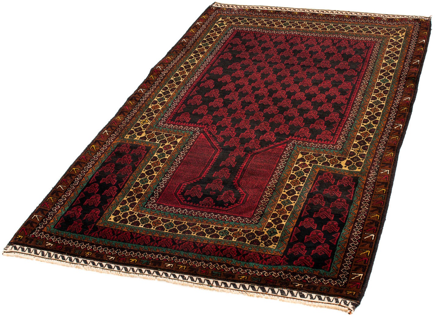 Image of morgenland Orientteppich »Belutsch - 150 x 89 cm - dunkelblau«, rechteckig, 8 mm Höhe, Wohnzimmer, Handgeknüpft, Einzelstück mit Zertifikat bei Ackermann Versand Schweiz