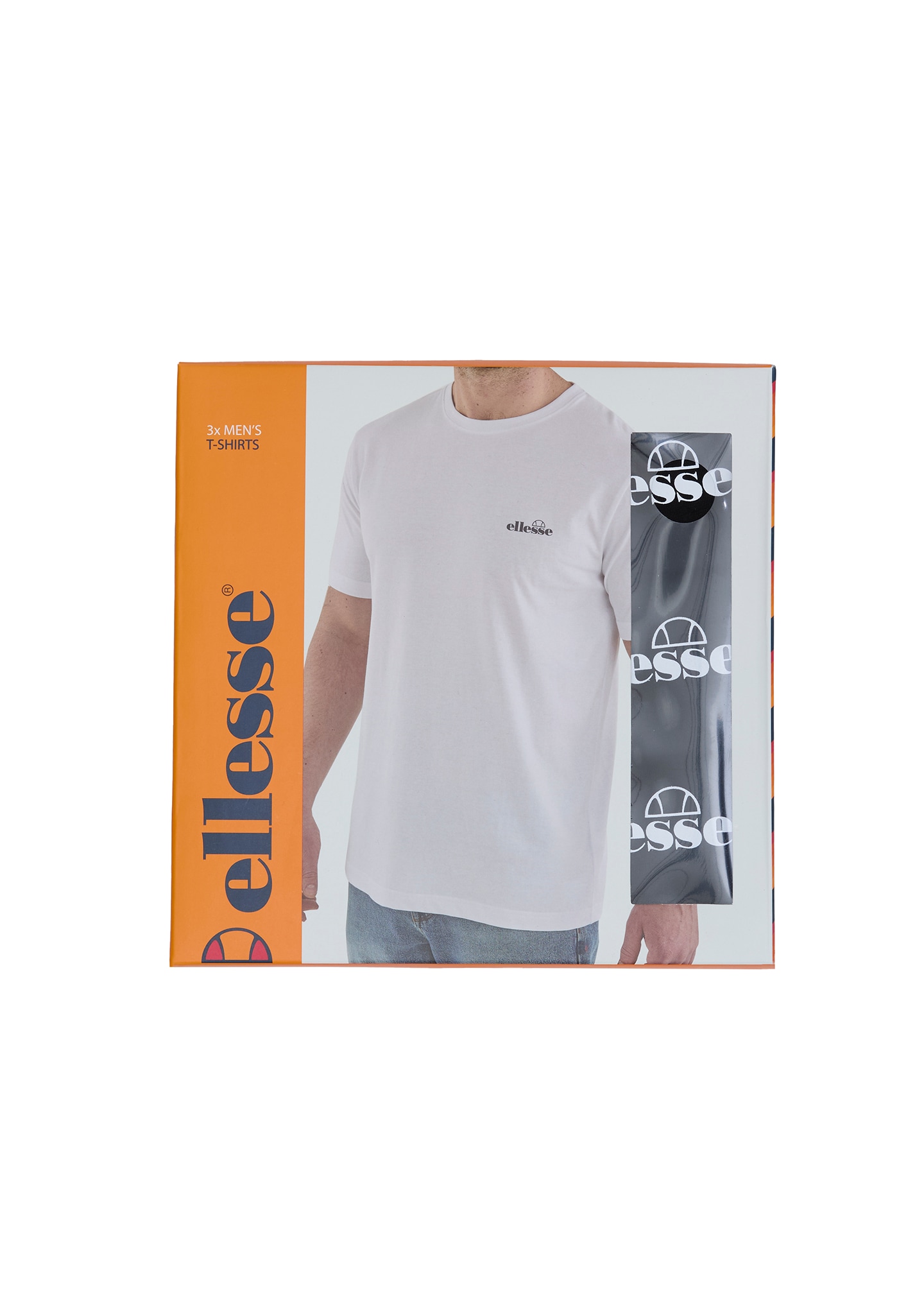 Ellesse T-Shirt »AZZINI TEE (3 PACK)« Packung, 3 Stk.