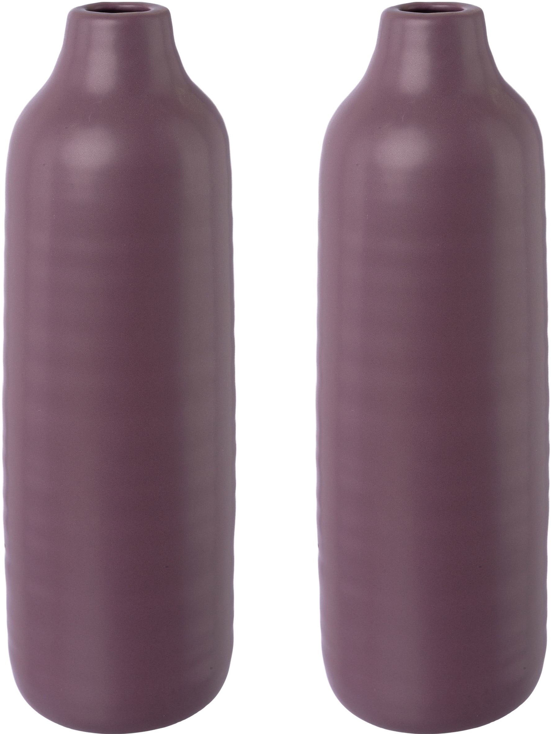 Image of Creativ deco Dekovase, (2 St.), besondere Oberflächenstruktur bei Ackermann Versand Schweiz