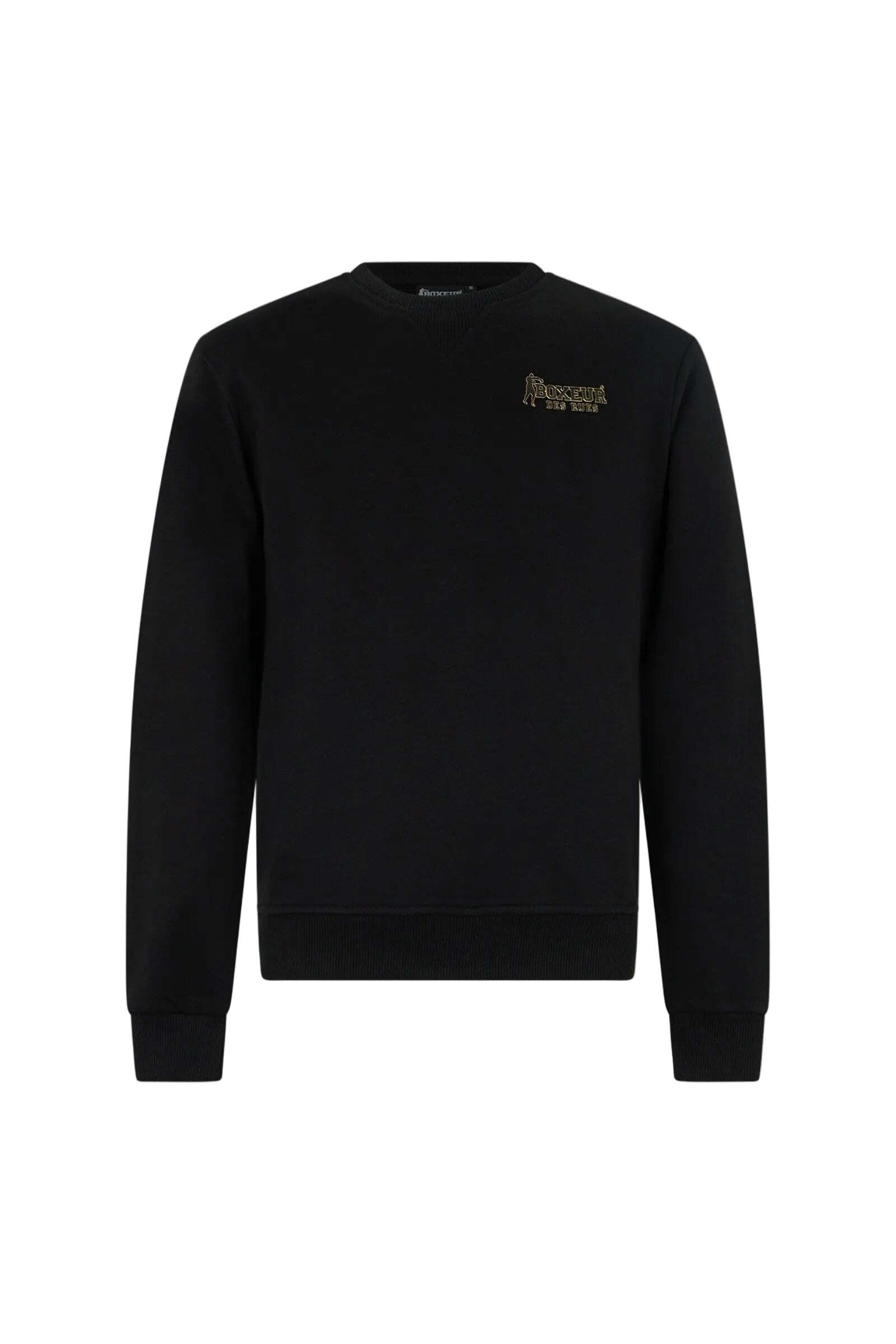 Image of BOXEUR DES RUES Sweatshirt "BOXEUR DES RUES Sweatshirt Basic Round Neck"