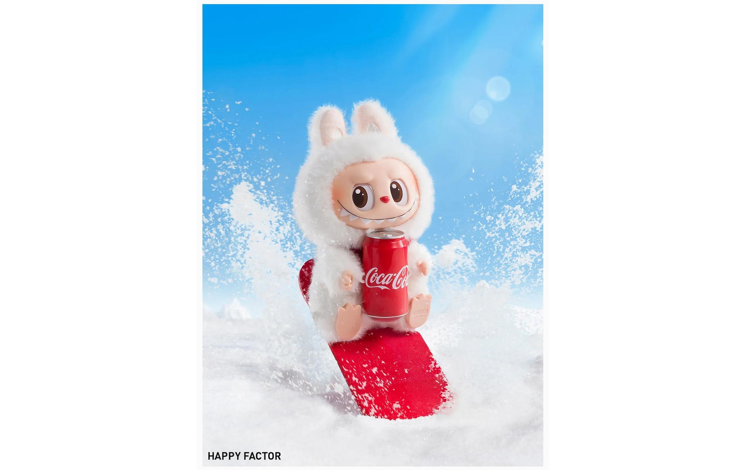 Plüschfigur »Pop Mart Plüsch-Anhänger Labubu Coca Cola Blind Box, 17 cm«