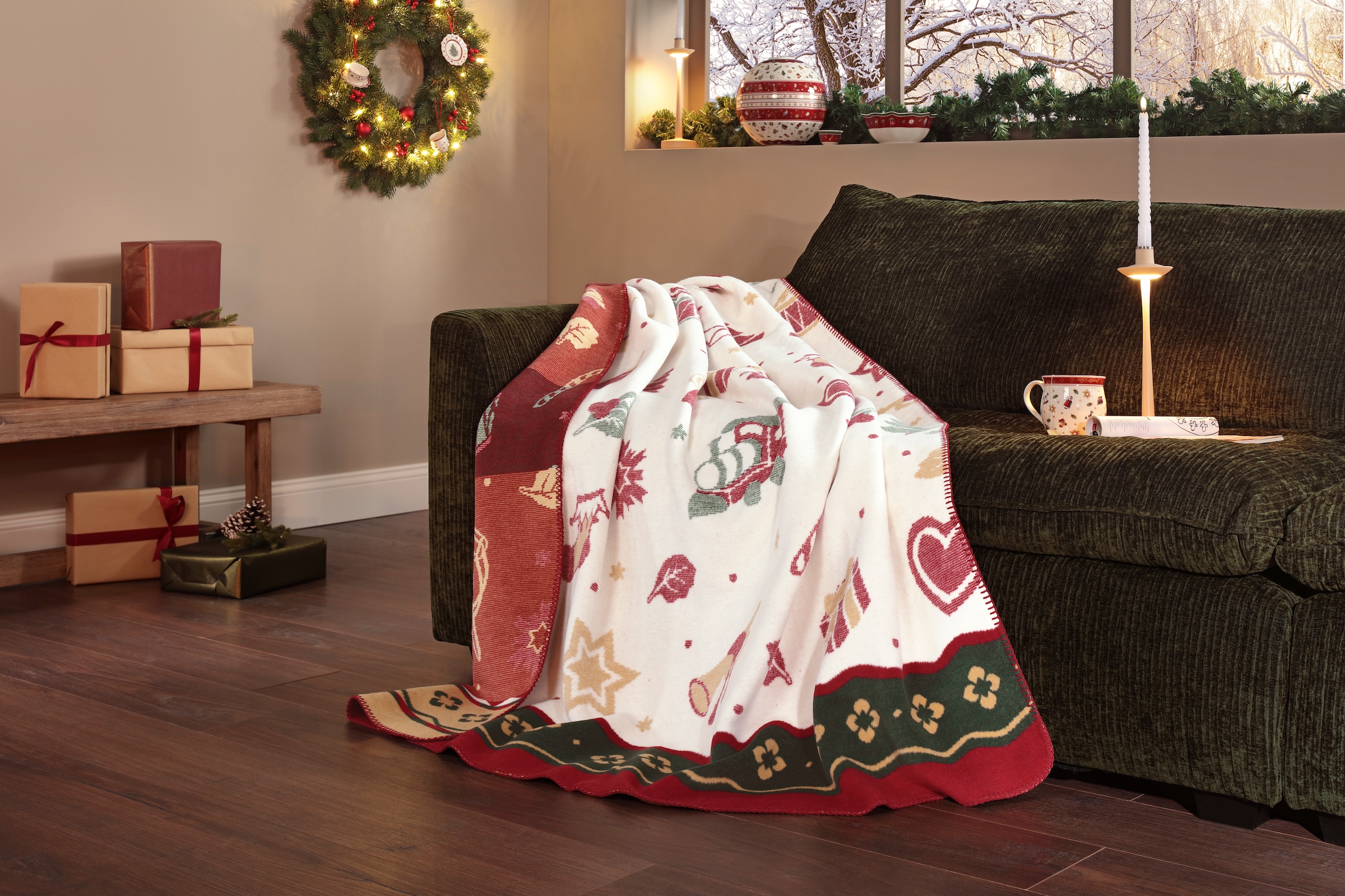 Villeroy & Boch Couverture d'intérieur »TOY'S Delight« Plaid Villeroy&Boch