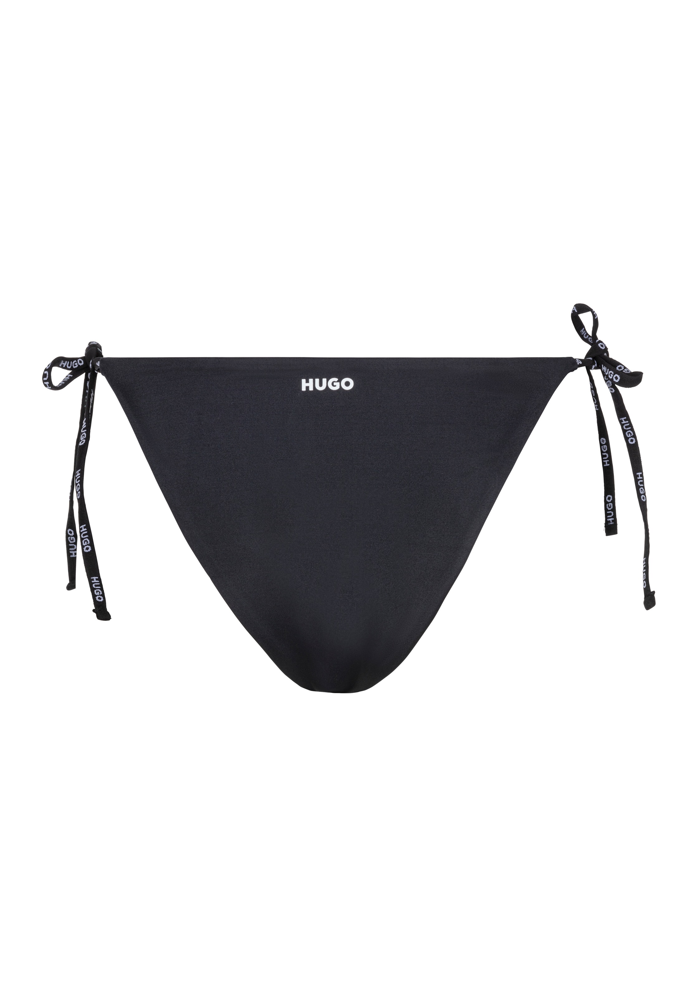 HUGO Underwear Bikini-Hose »PURE_SIDE TIE«, mit kontrastfarbenen Einsätzen