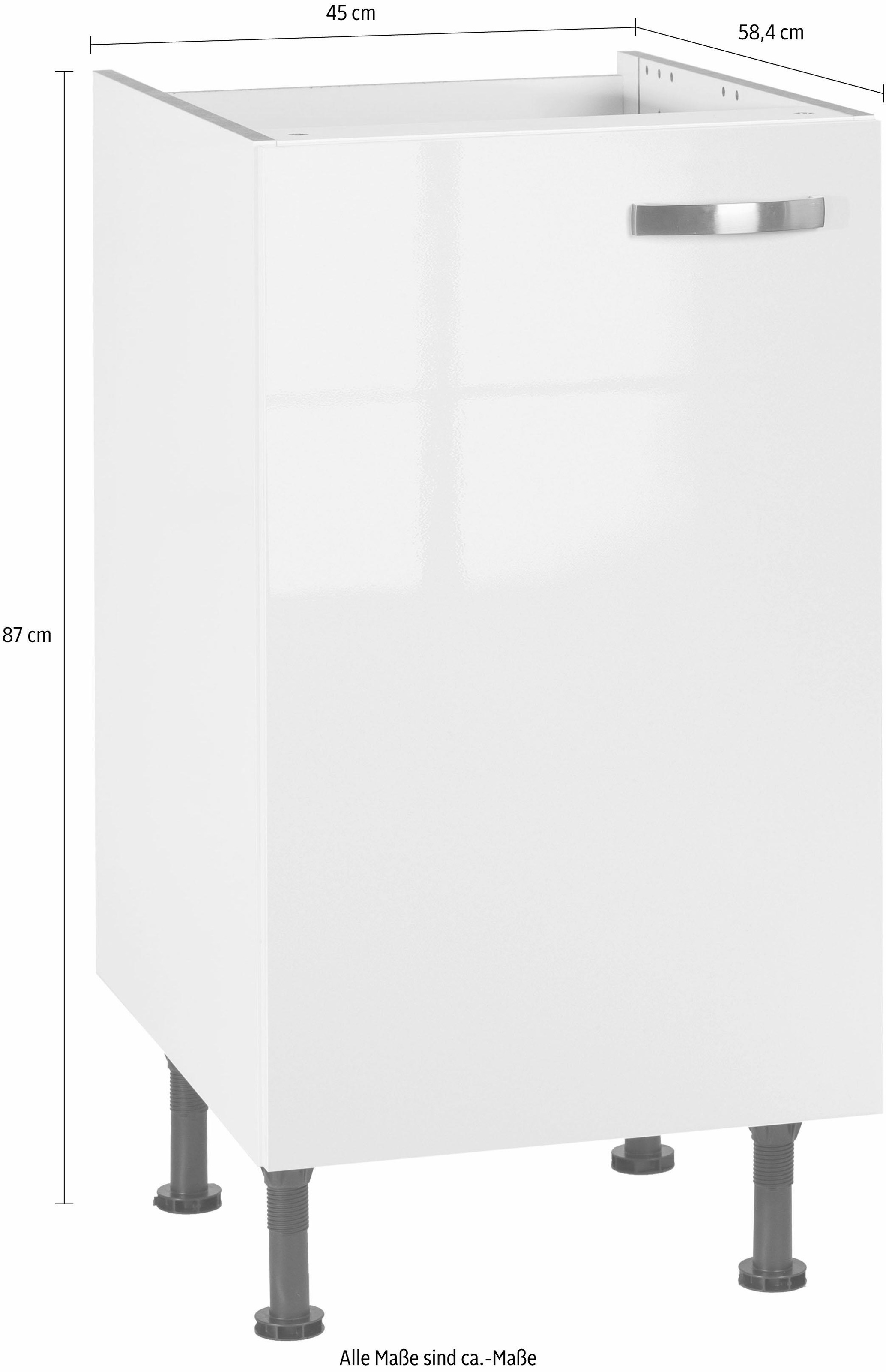 OPTIFIT Spülenschrank »Cara«, Breite 45 cm