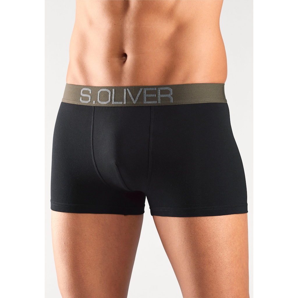 s.Oliver Boxer, (Packung, 4 St.)