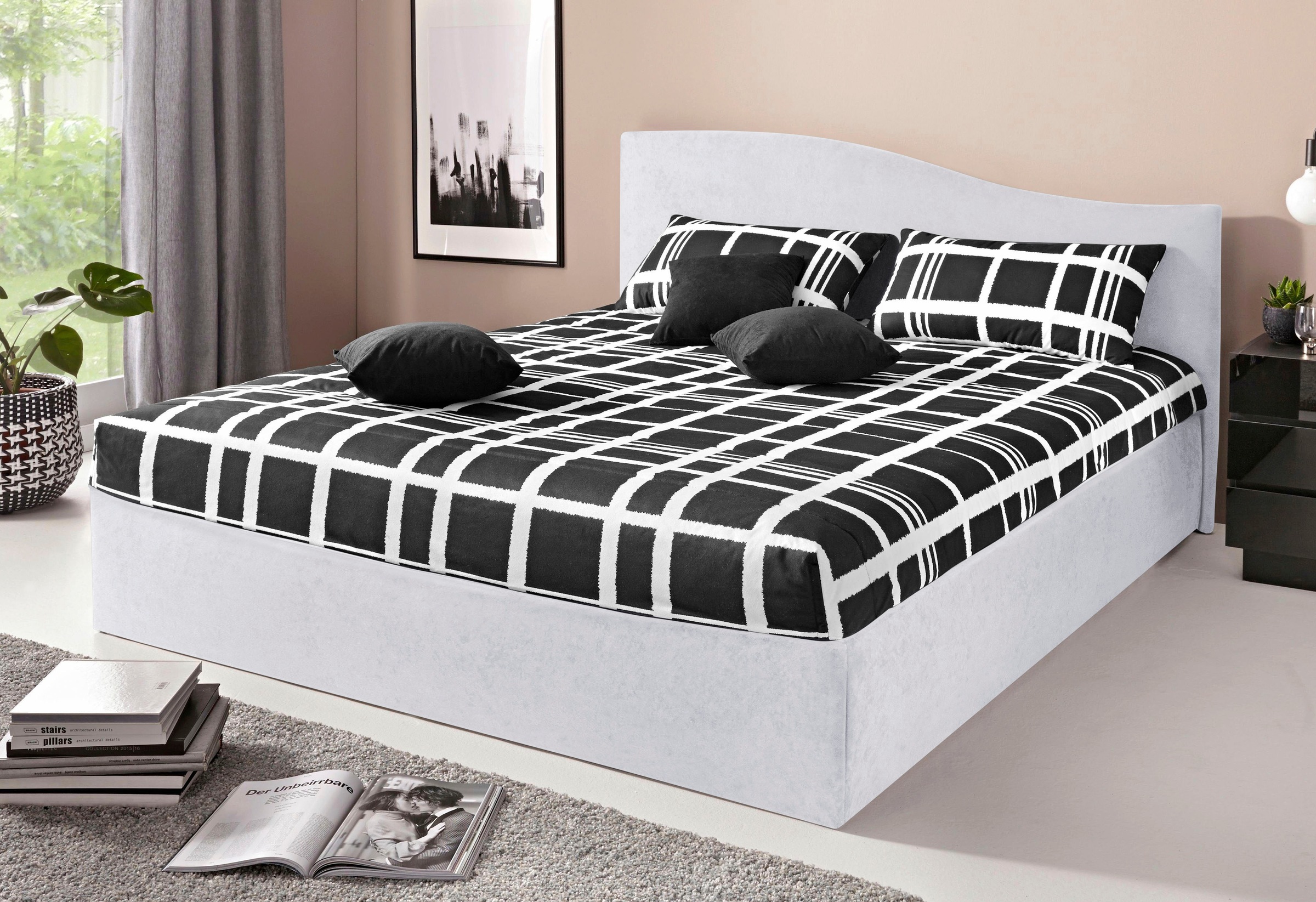 Westfalia Schlafkomfort Polsterbett inkl. Bettkasten bei Ausführung mit Matratze