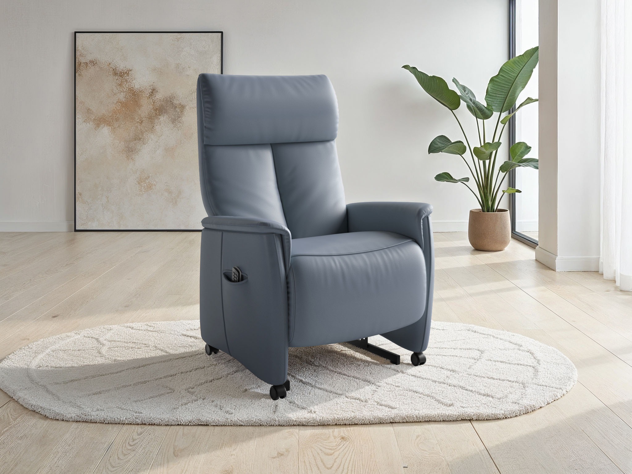 sit&more TV-Sessel "Cremona Comfort" wahlweise manuell oder elektrischer Funktion mit Akku