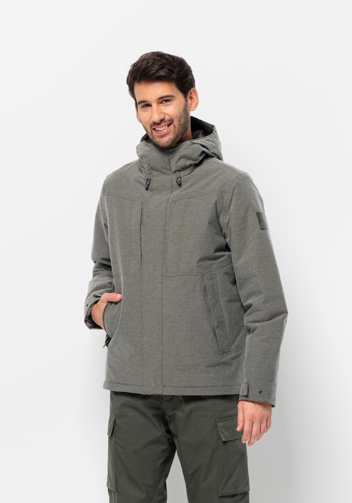 Jack Wolfskin Winterjacke »SNOWY PARK JKT M«, mit Kapuze
