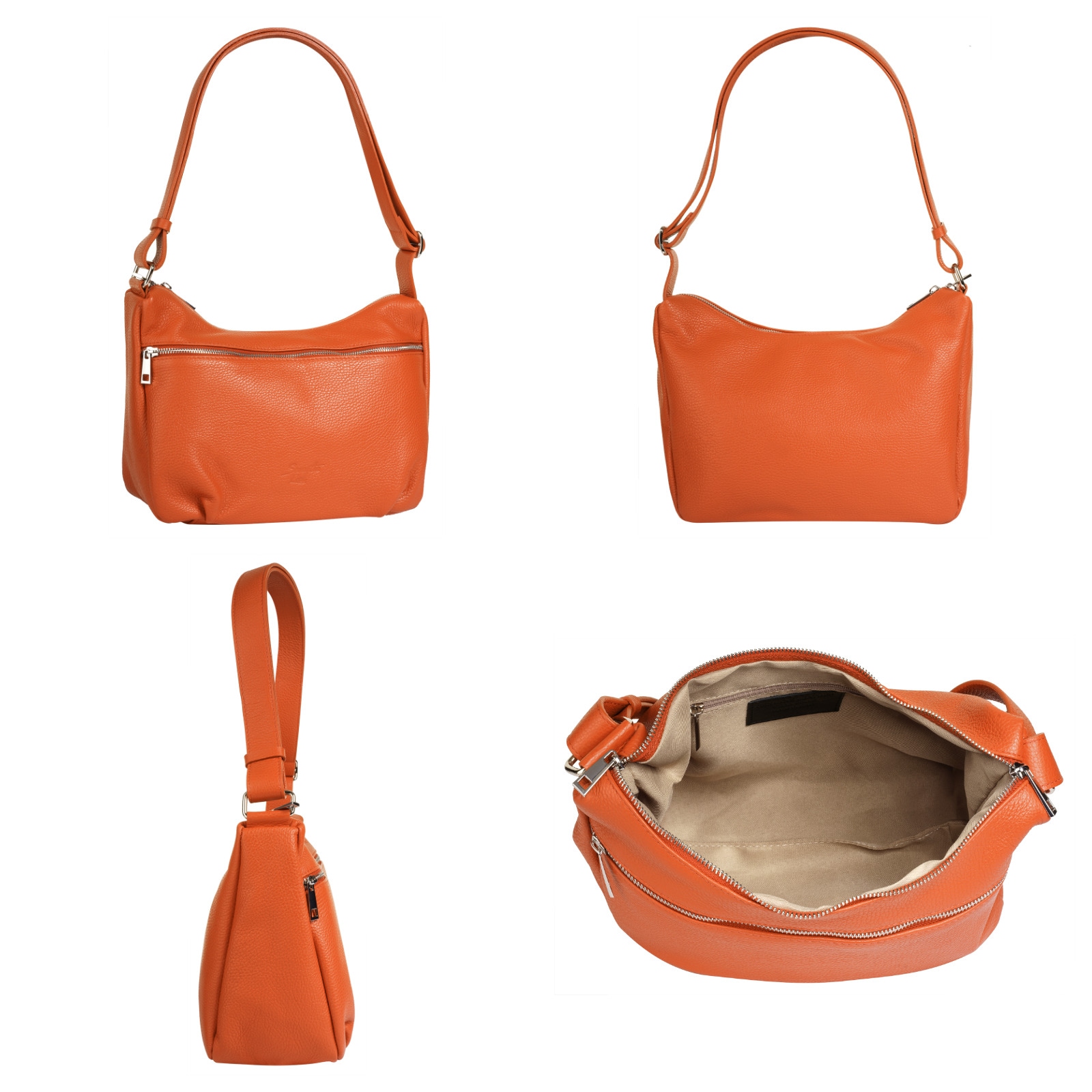 Samantha Look Shopper, echt Leder, Made in Italy