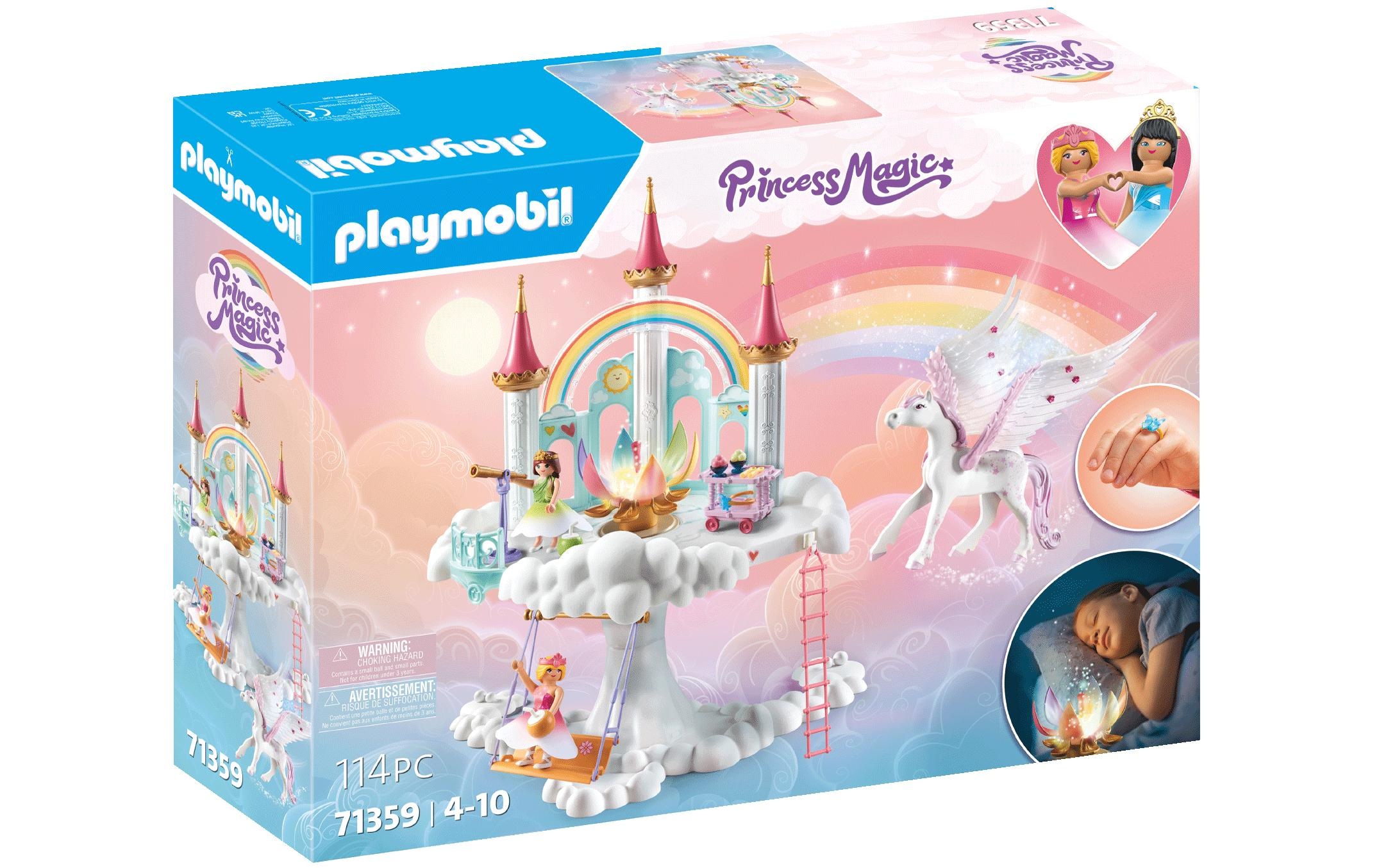 Image of Playmobil Spielbausteine "Princess Magic Himmlisches Regenbogenschloss 71359"