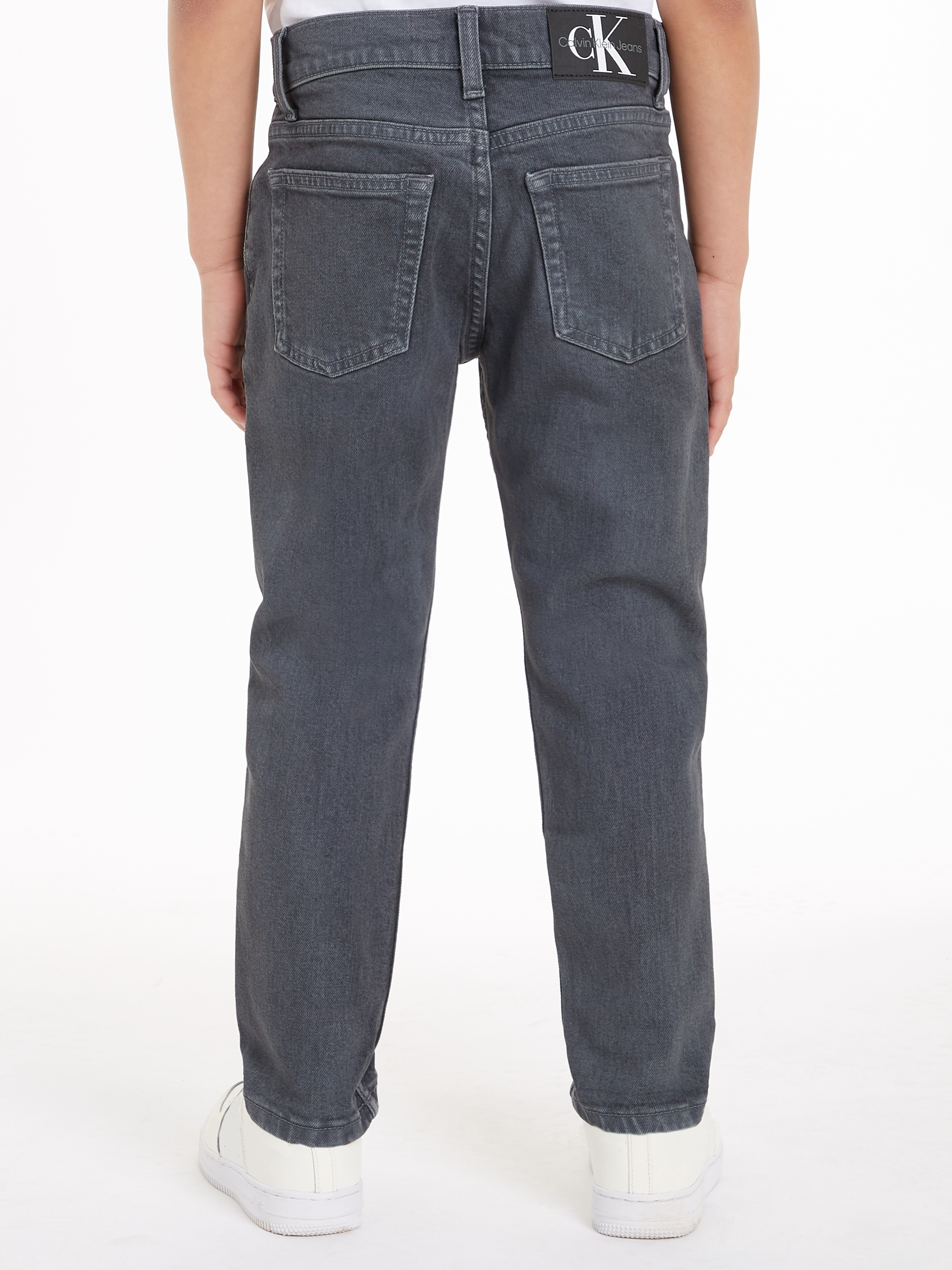 Calvin Klein Jeans Stretch-Jeans »DAD GREY DARK OVERDYED«