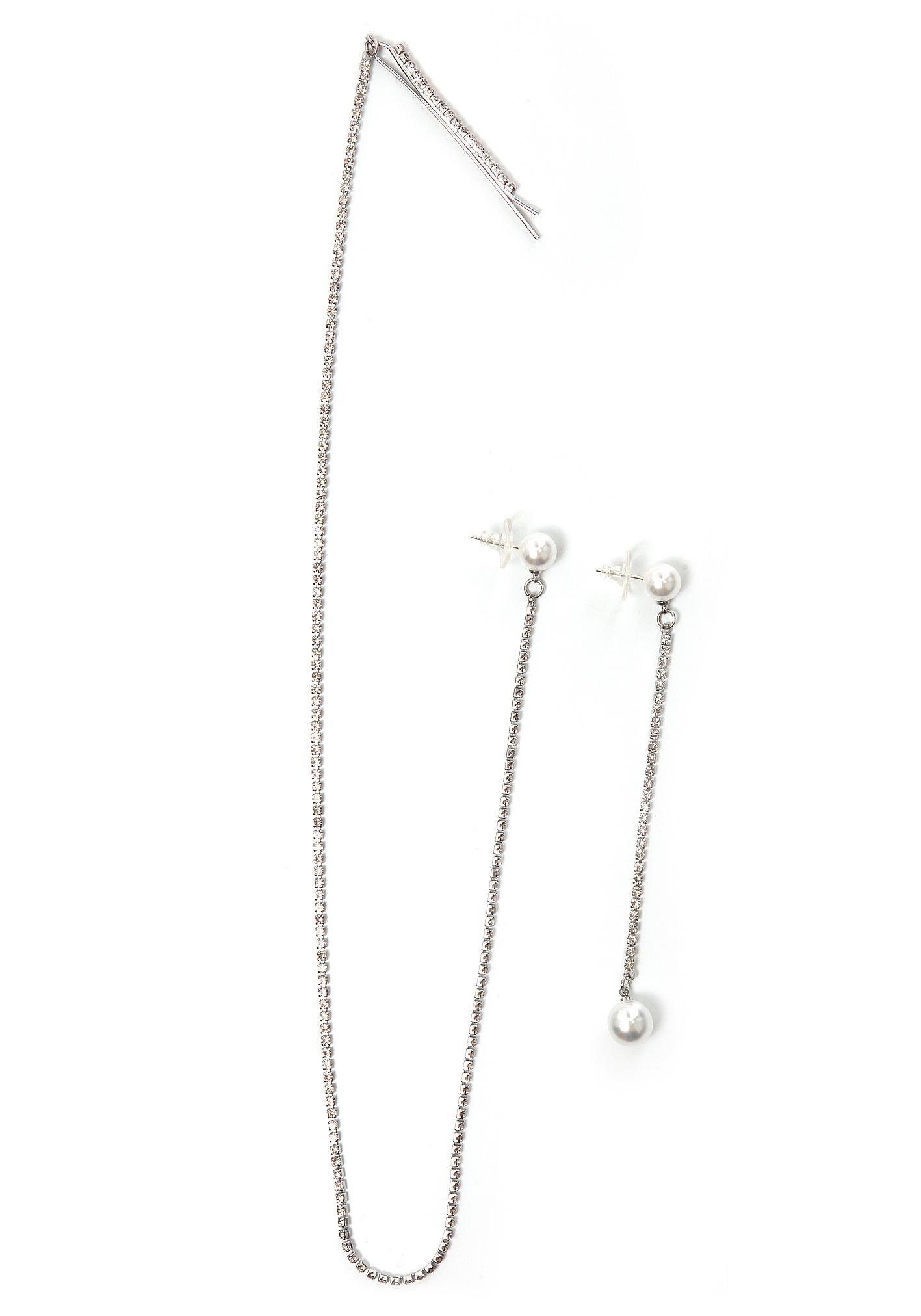 Paar Ohrstecker »als Haarschmuck nutzbar, modisch, elegant«