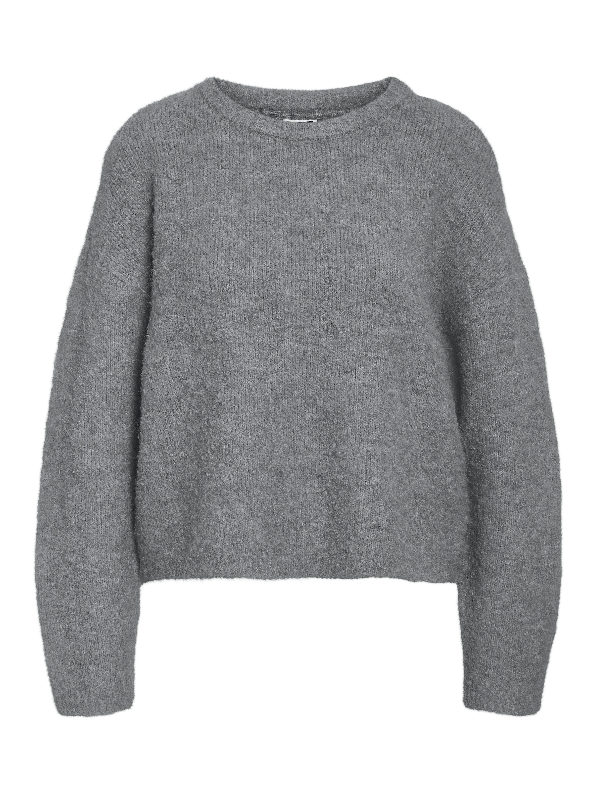 Noisy may Rundhalspullover »NMDOLLY L/S O-NECK KNIT FWD NOOS«